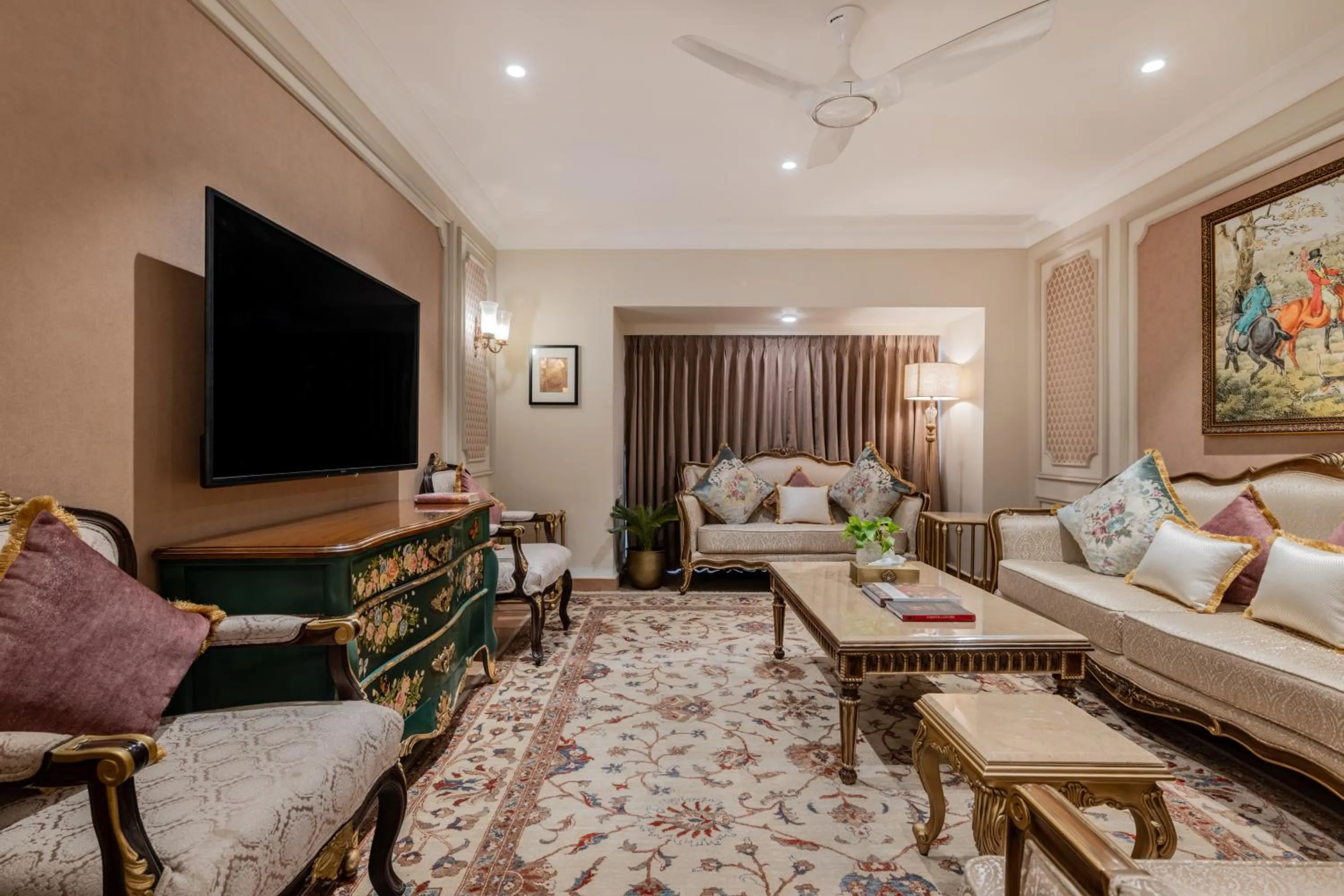 Living room in The Residency - A Boutique Hotel