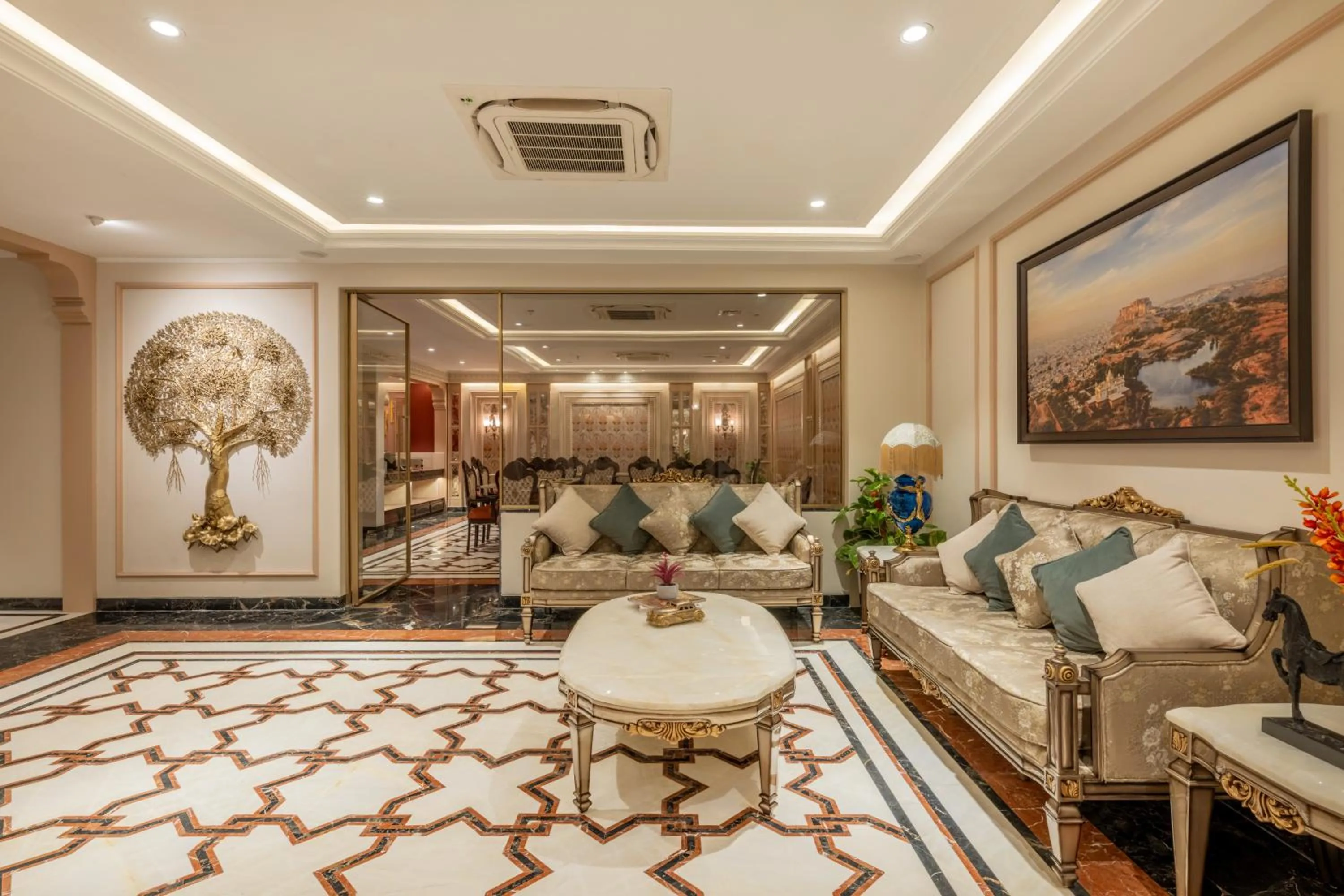 Lobby or reception in The Residency - A Boutique Hotel