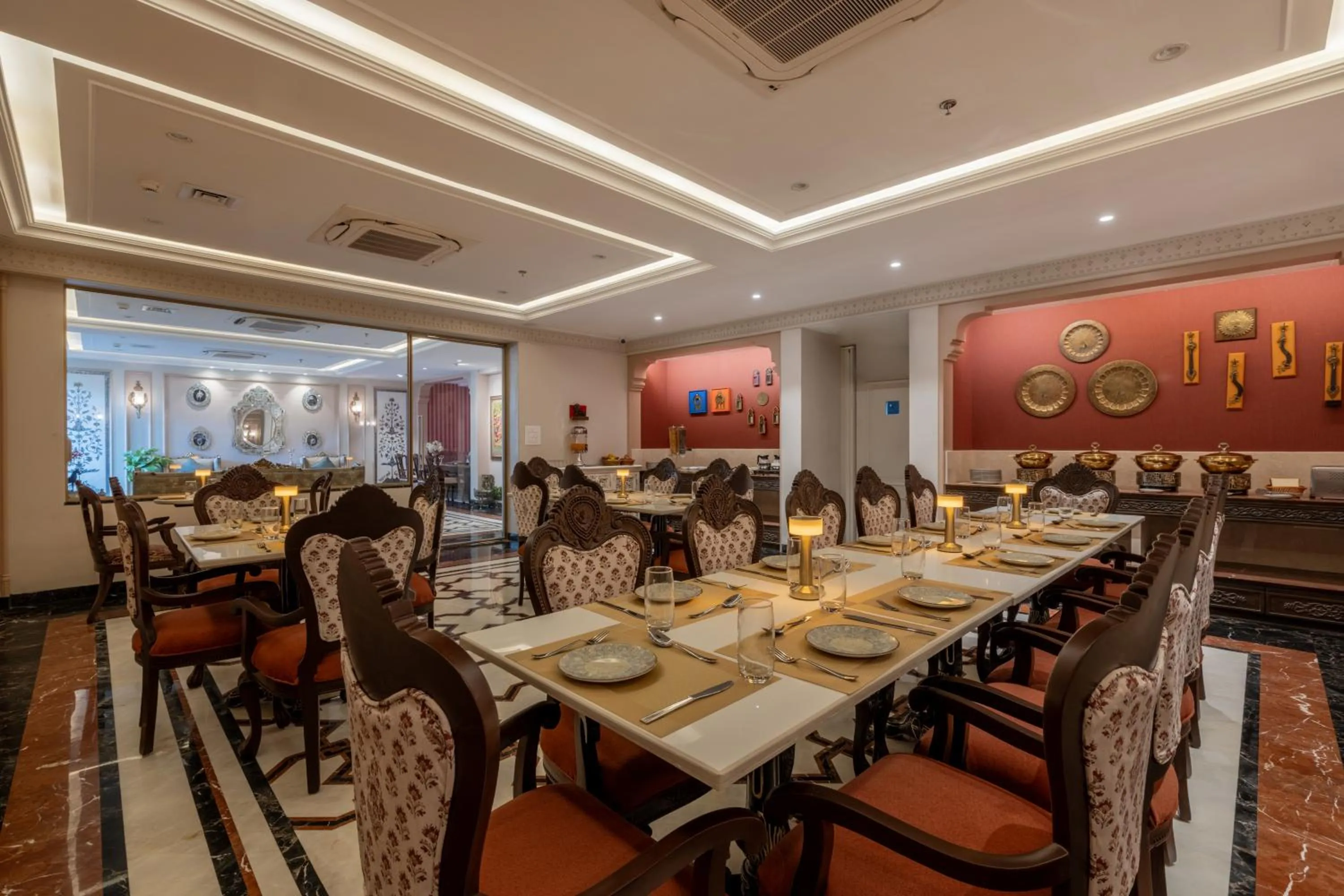 Restaurant/places to eat in The Residency - A Boutique Hotel
