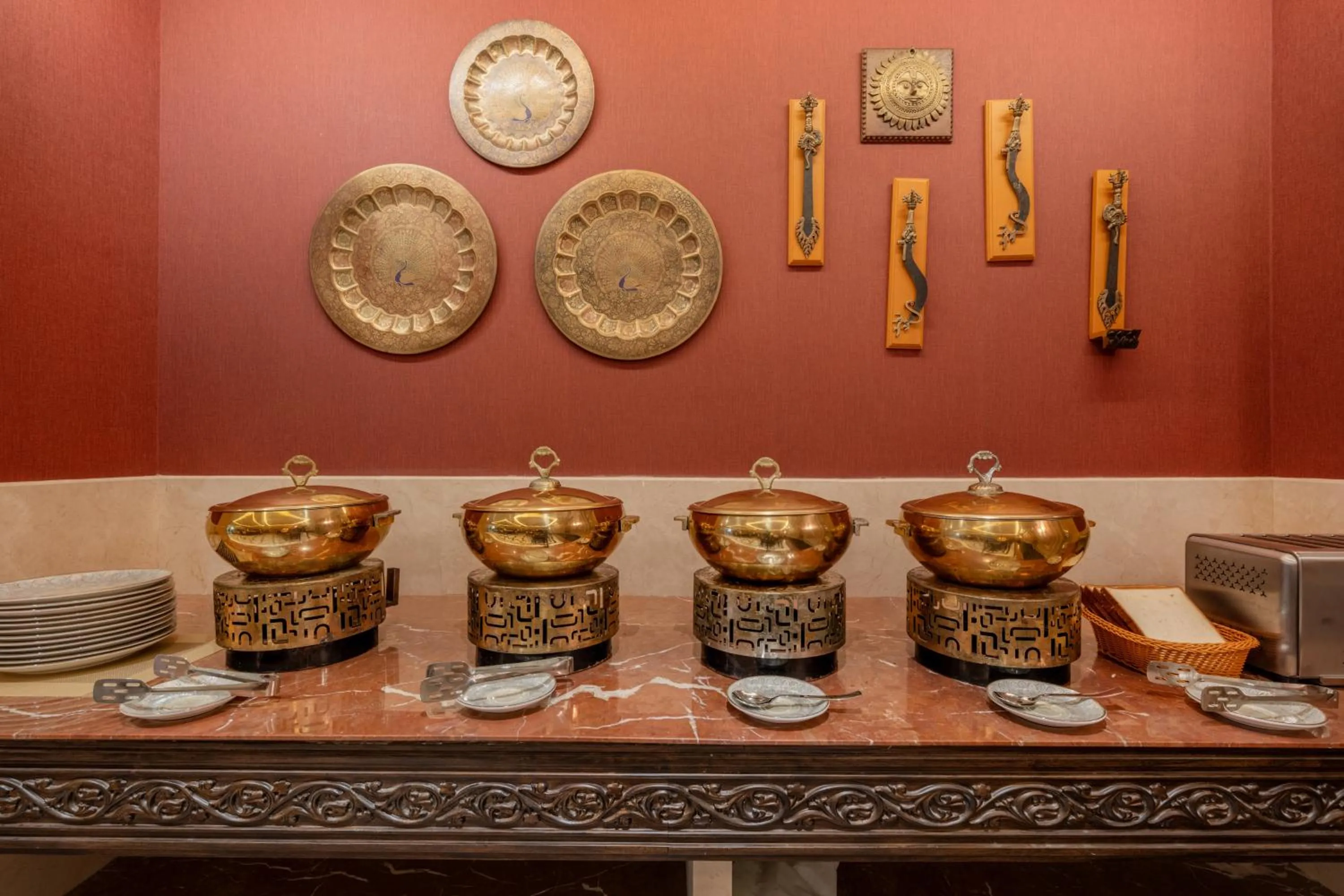 Food in The Residency - A Boutique Hotel
