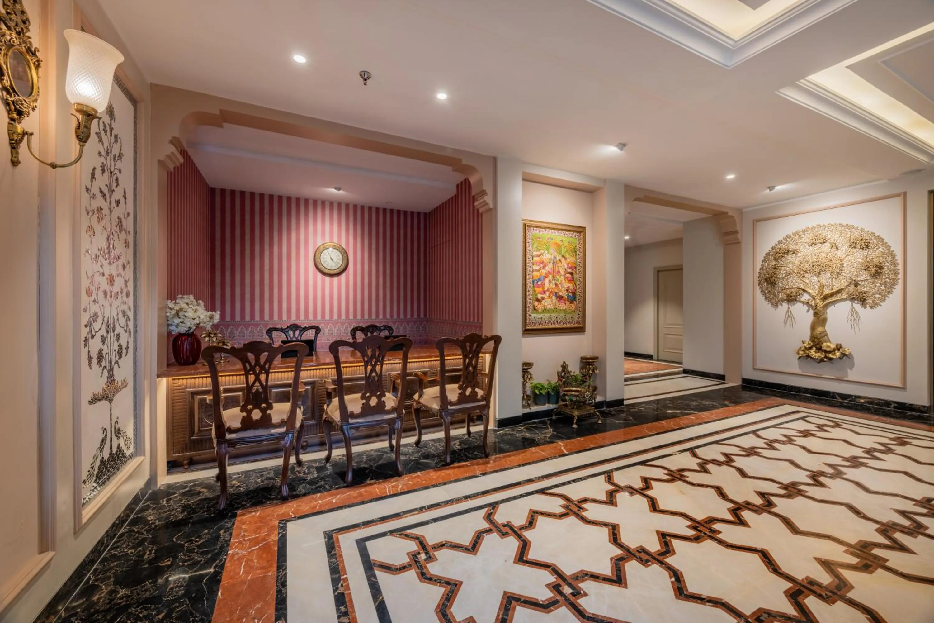 Lobby or reception in The Residency - A Boutique Hotel