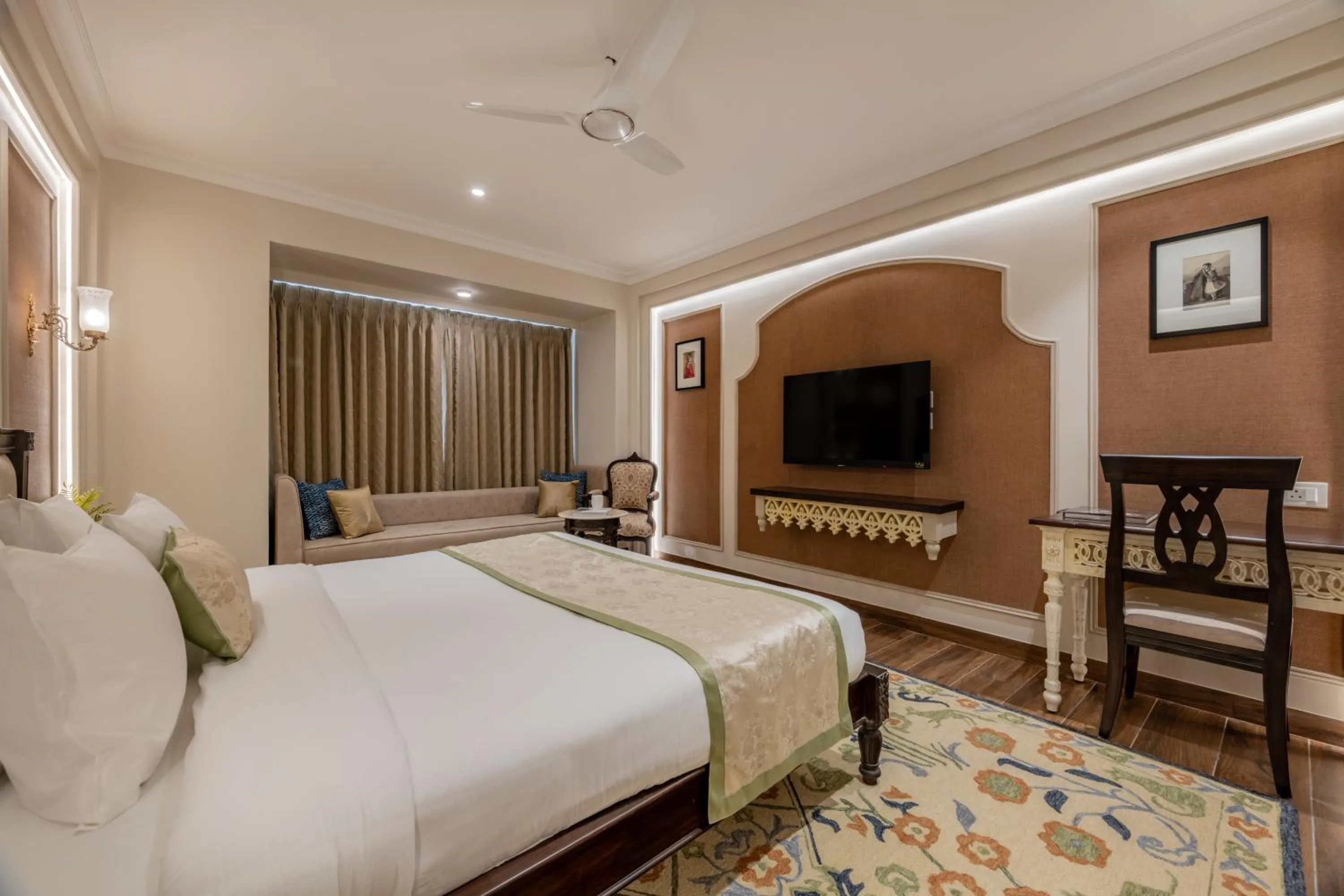 Photo of the whole room in The Residency - A Boutique Hotel