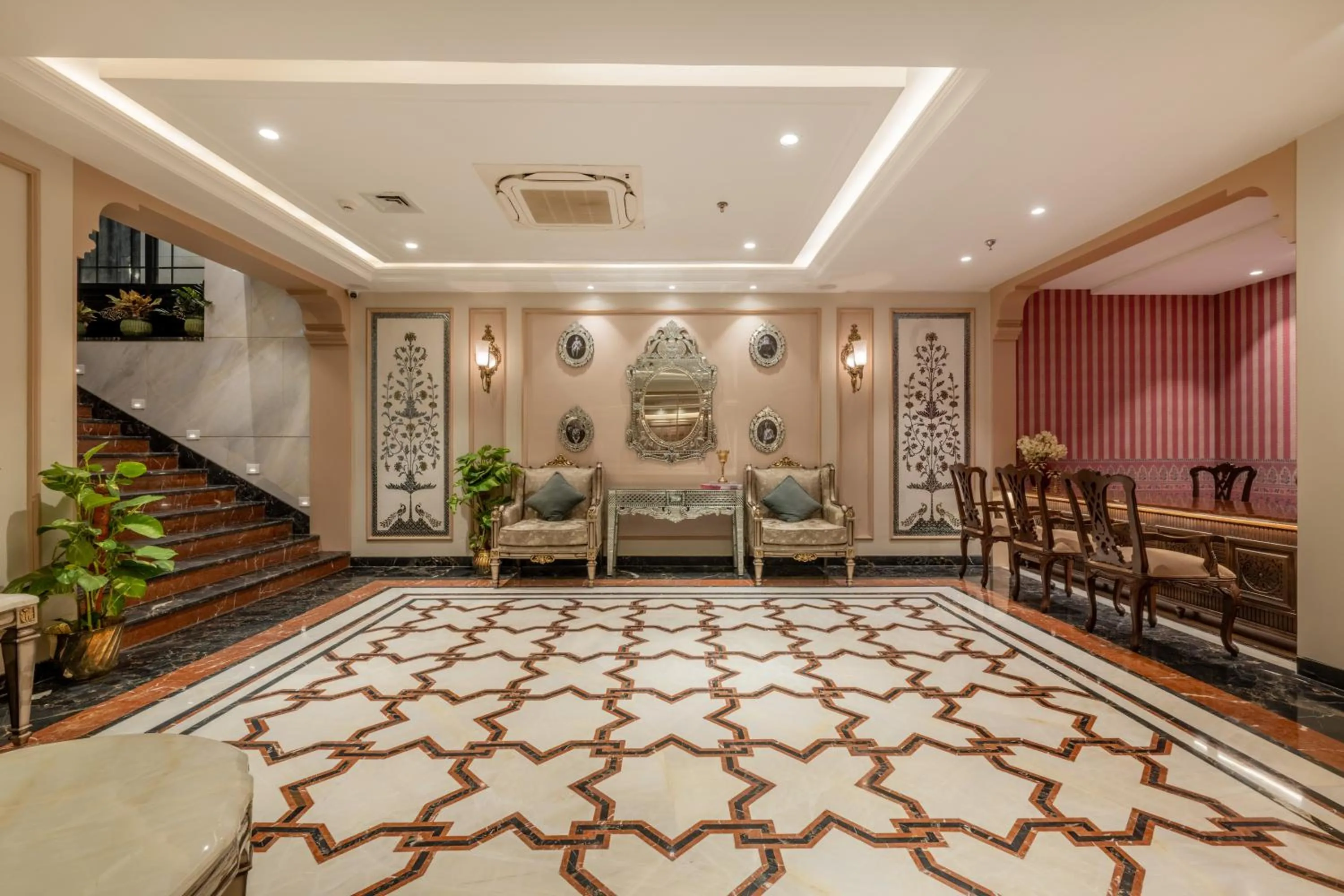 Lobby or reception in The Residency - A Boutique Hotel