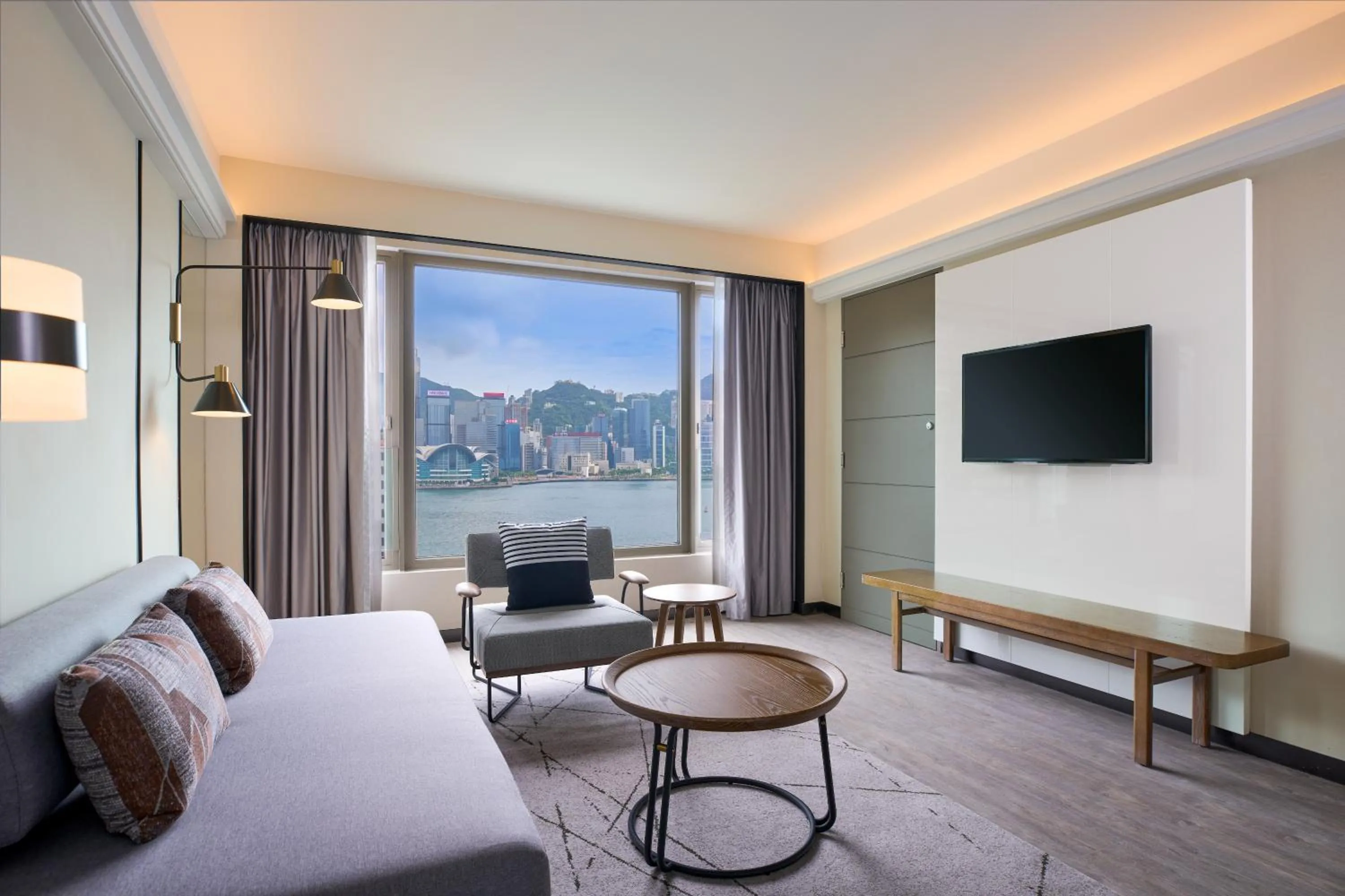 Living room in Sheraton Hong Kong Hotel & Towers
