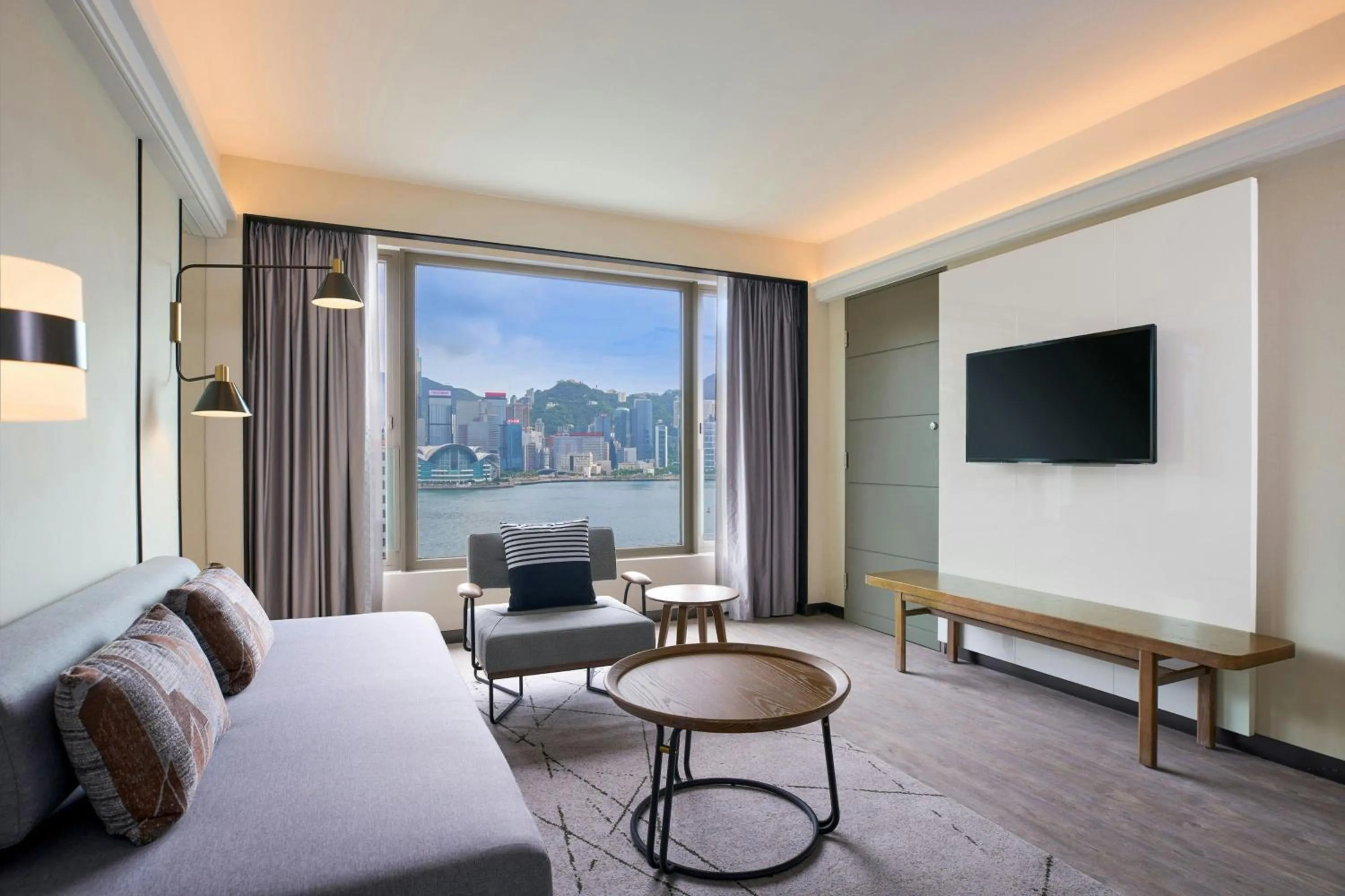 Living room in Sheraton Hong Kong Hotel & Towers