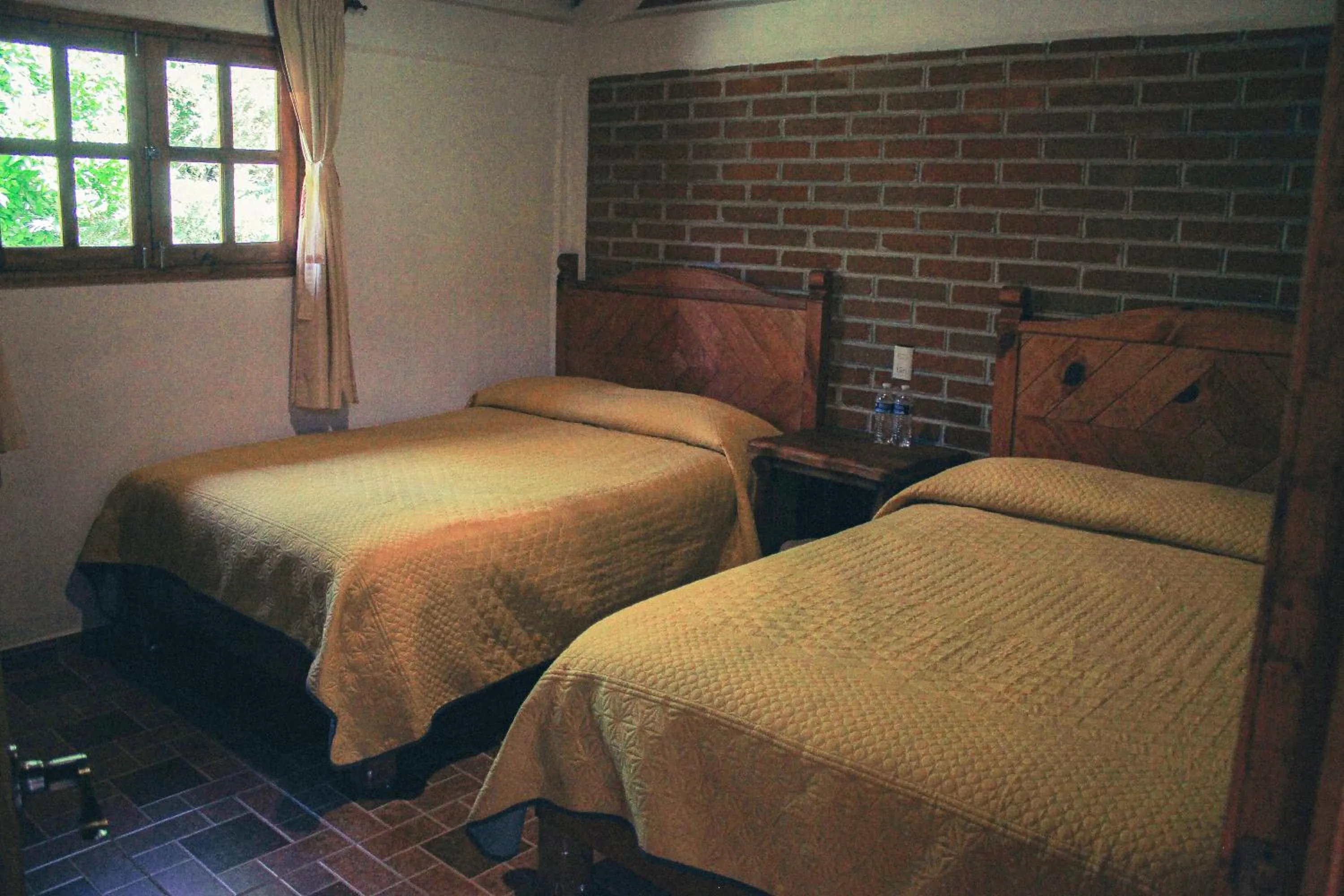 Bed in Cabañas Rincón Escondido