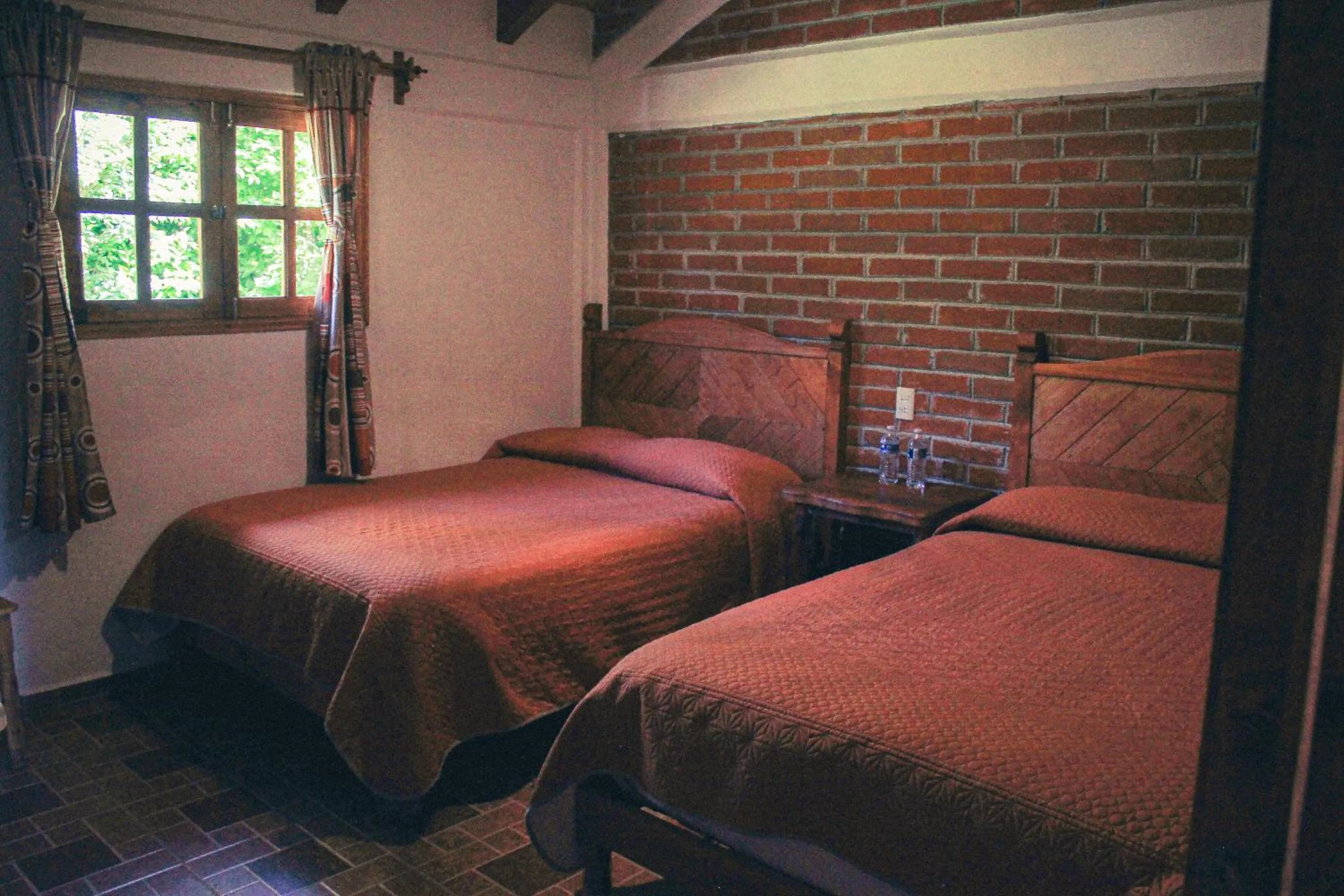 Bed in Cabañas Rincón Escondido