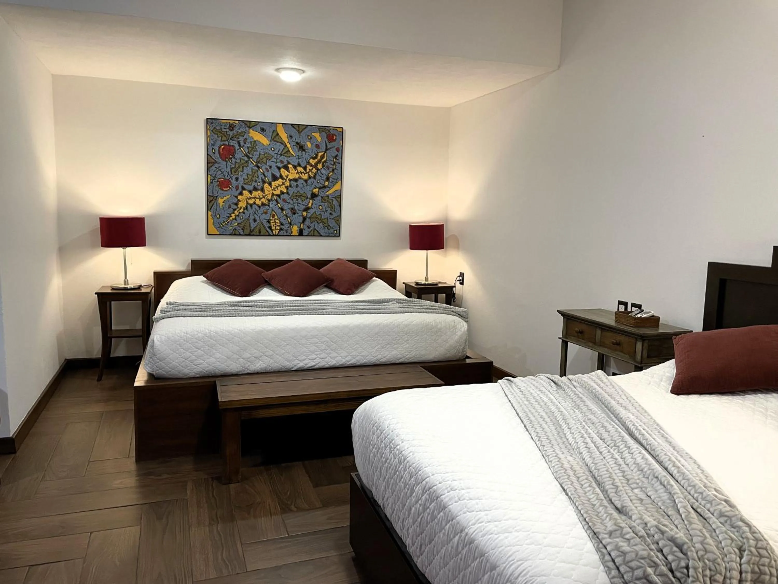 Bed in Hotel Siglo 17