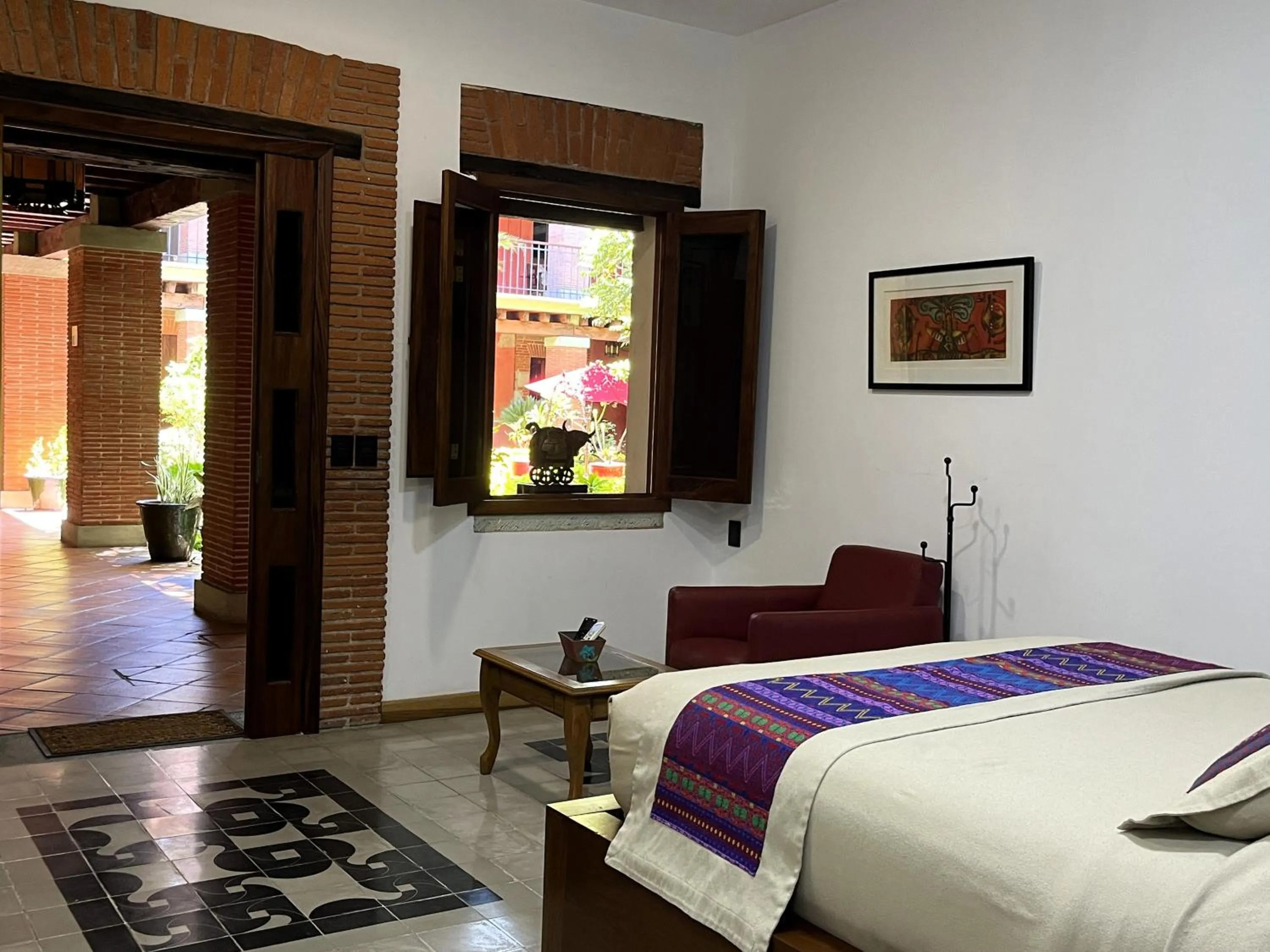 Bed in Hotel Siglo 17