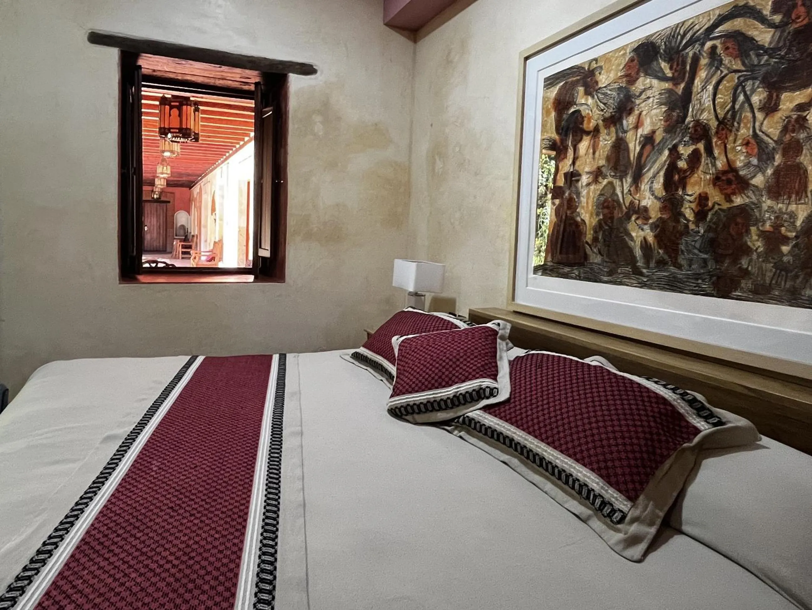 Bed in Hotel Siglo 17