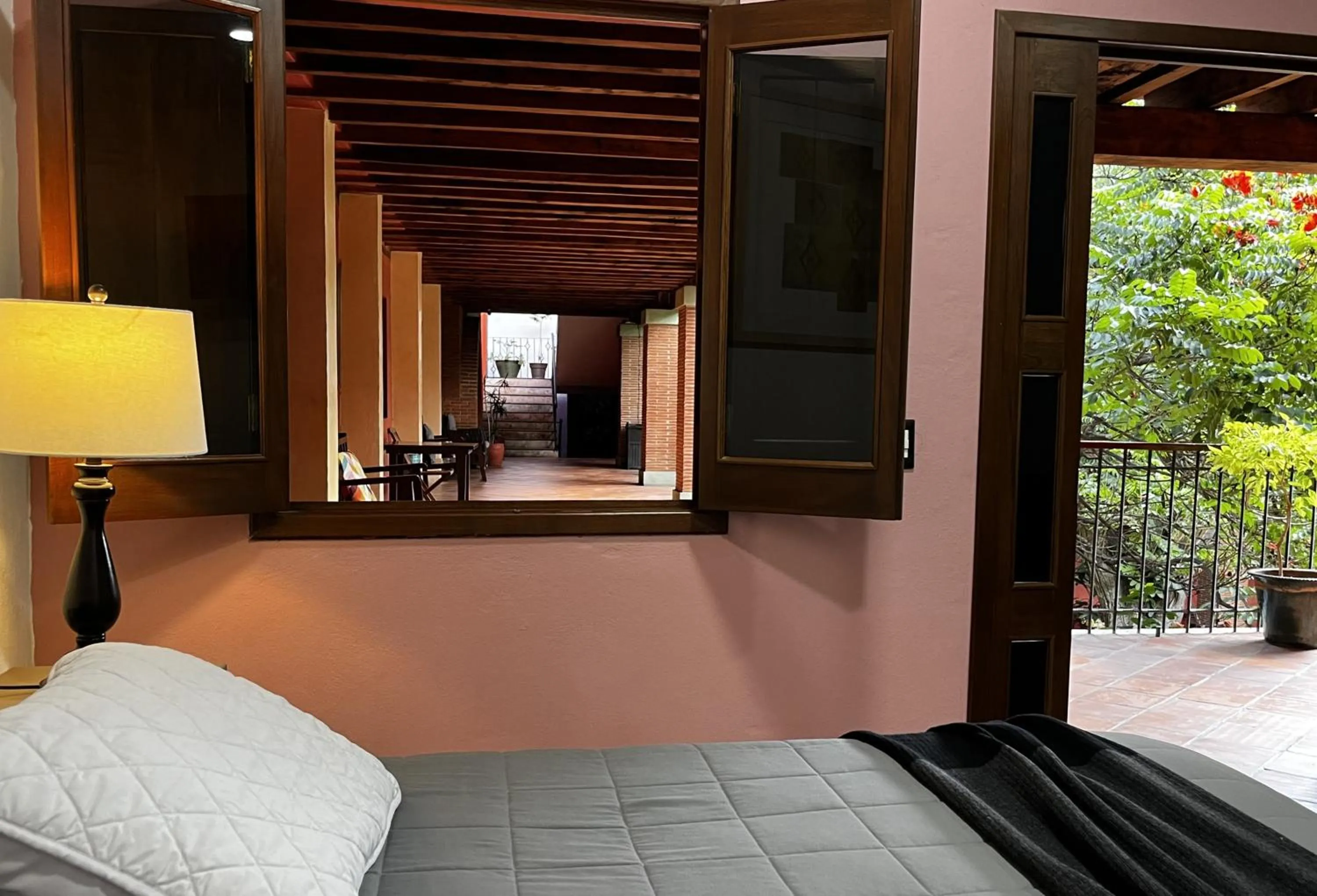 Bed in Hotel Siglo 17