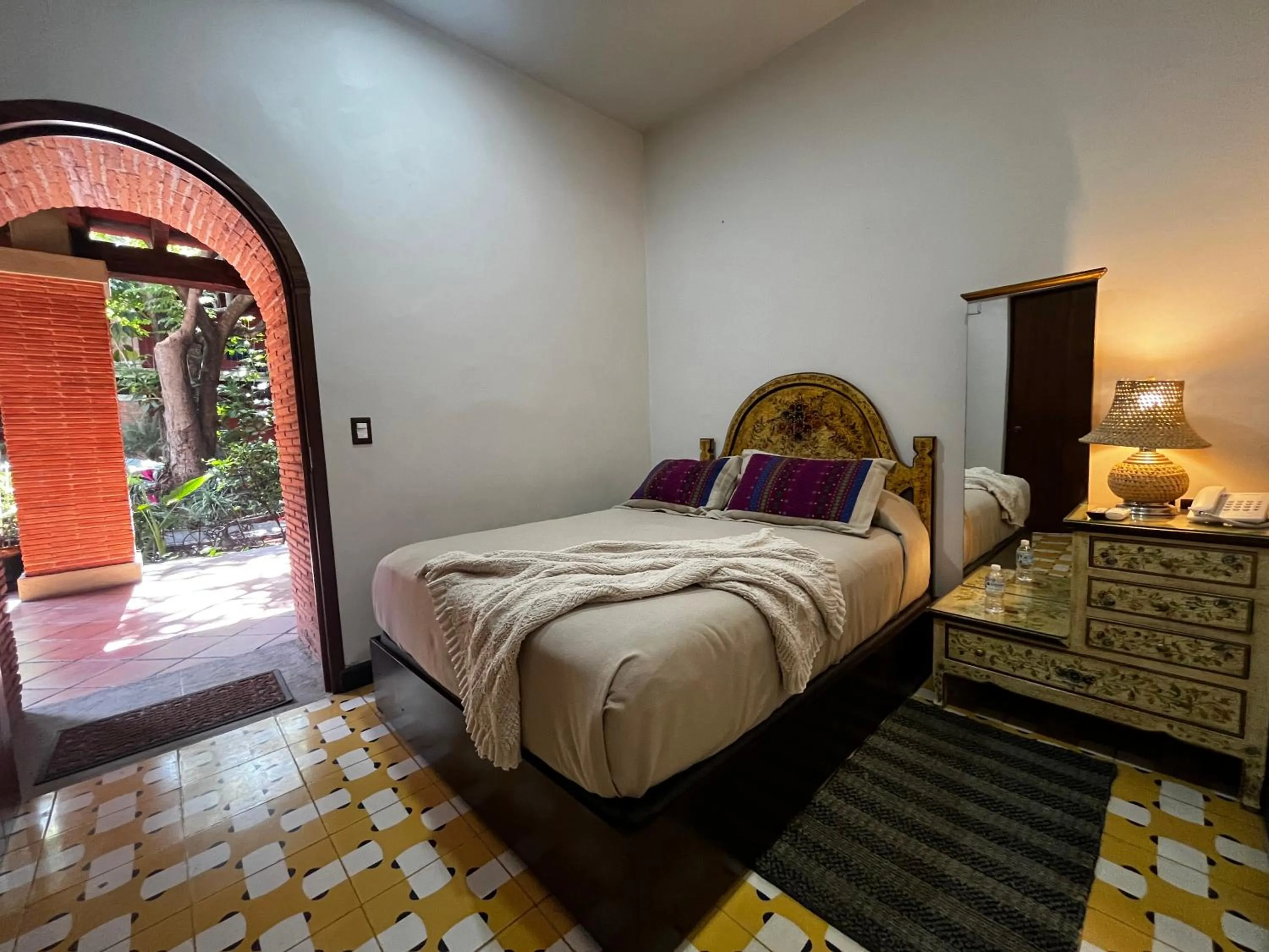 Bed in Hotel Siglo 17