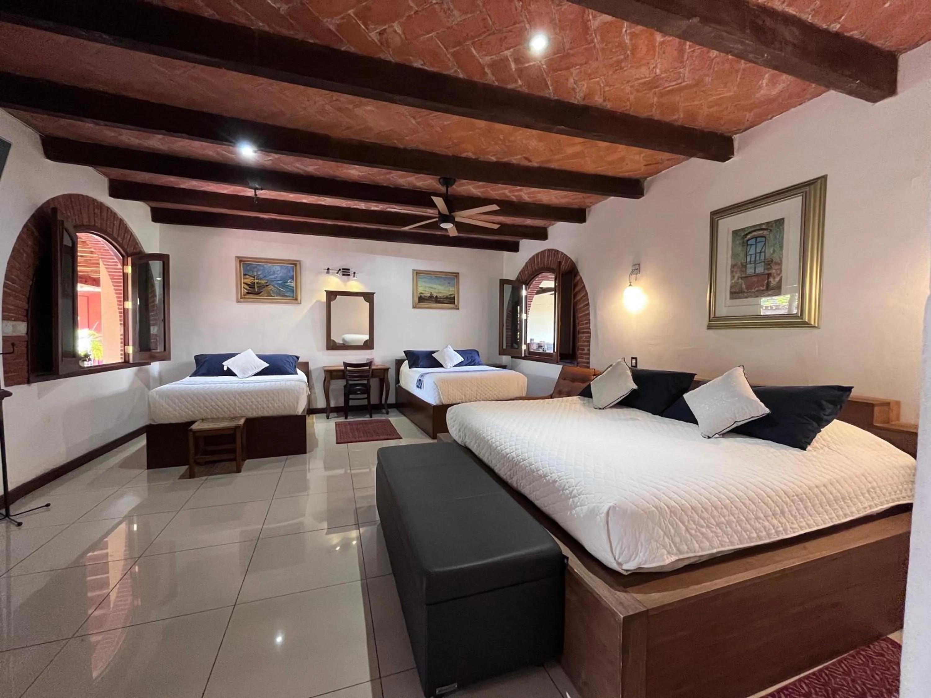 Bed in Hotel Siglo 17