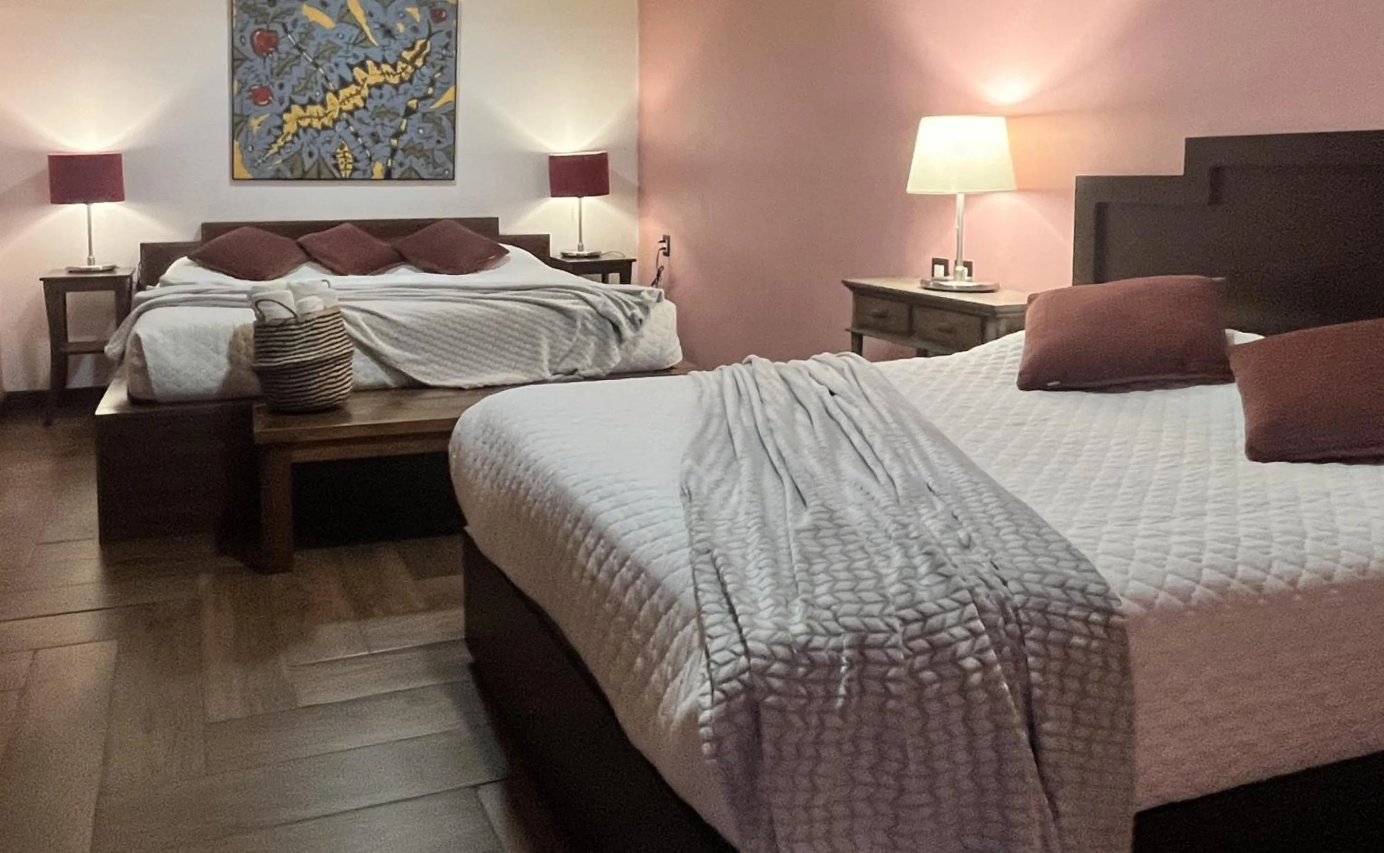 Bed in Hotel Siglo 17