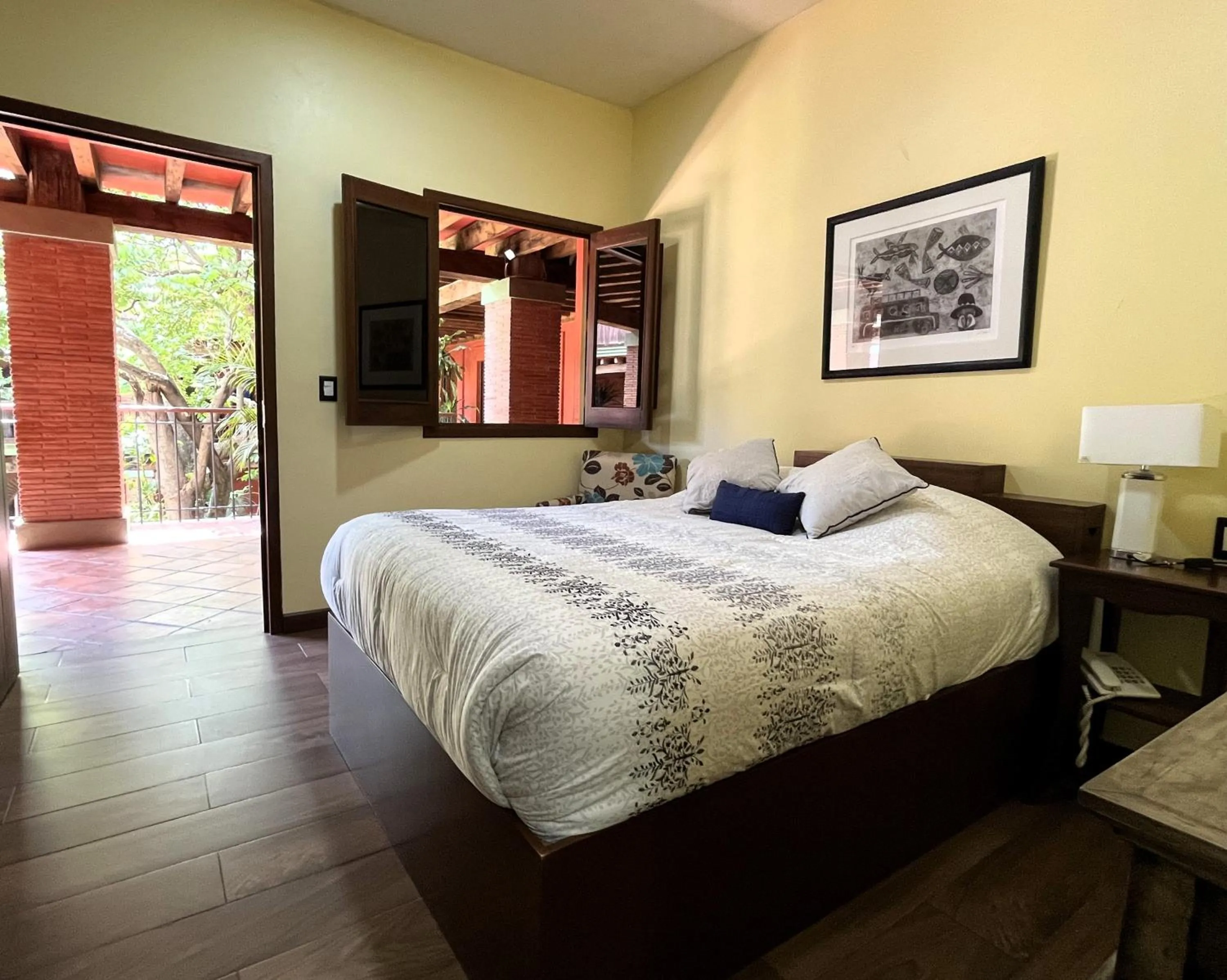 Bed in Hotel Siglo 17