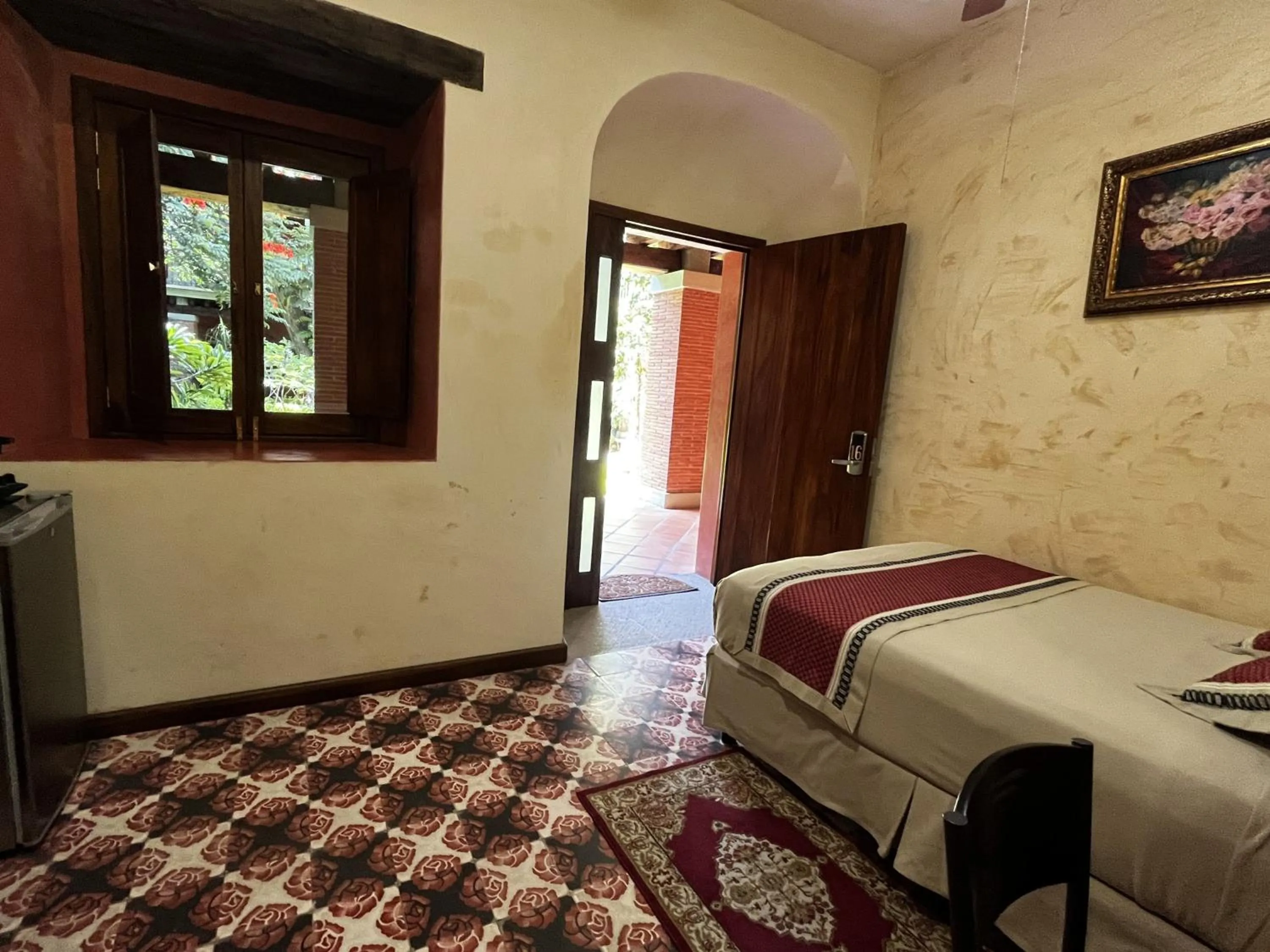 Bed in Hotel Siglo 17