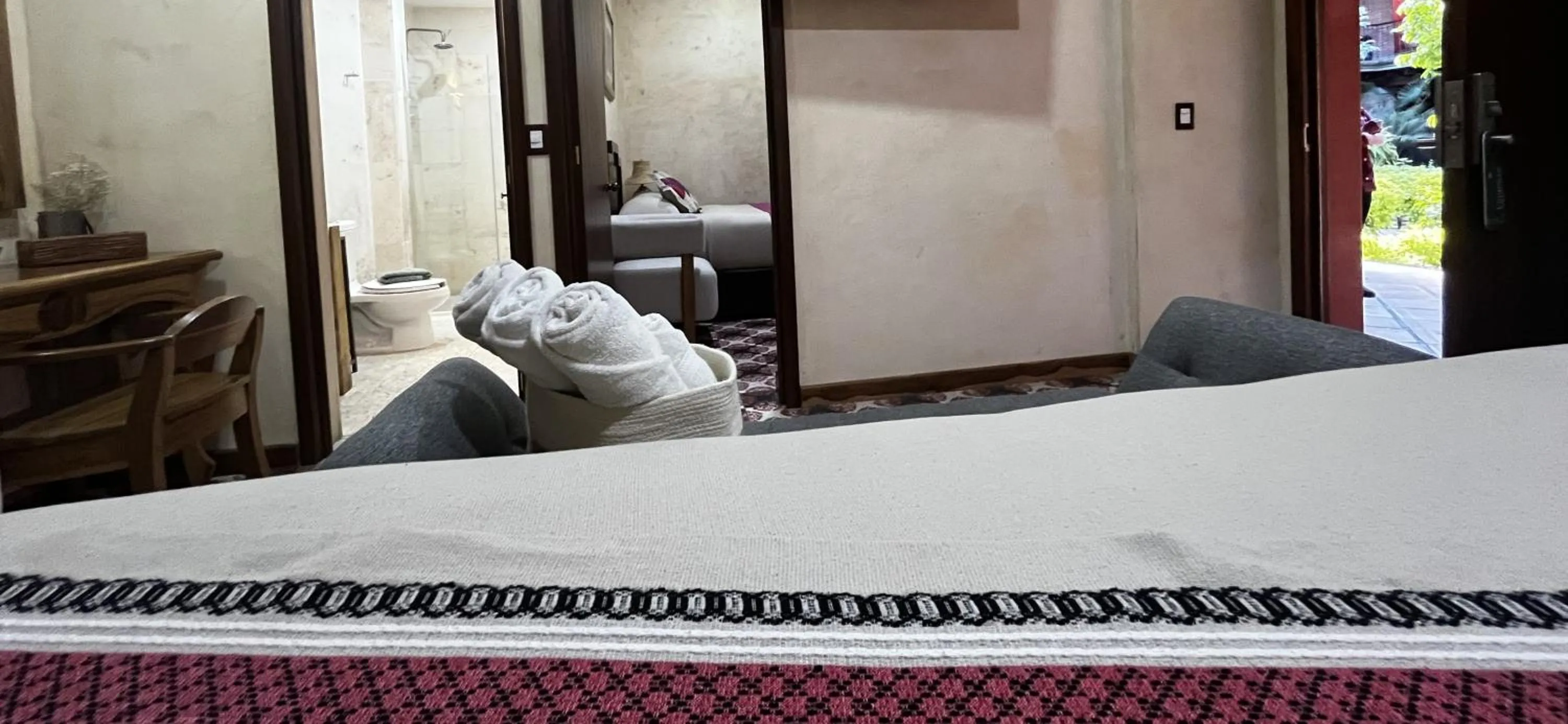 Bed in Hotel Siglo 17