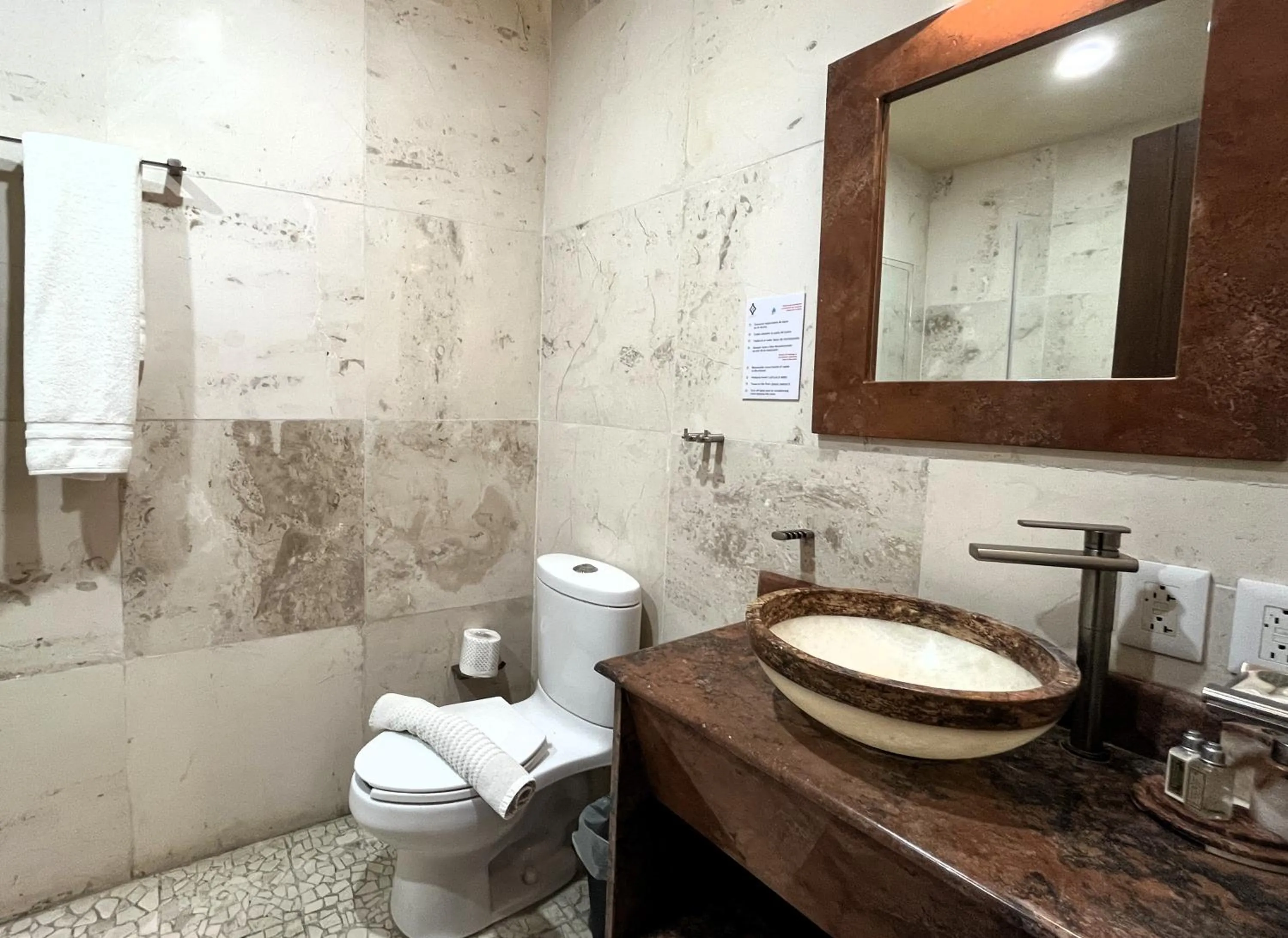 Bathroom in Hotel Siglo 17