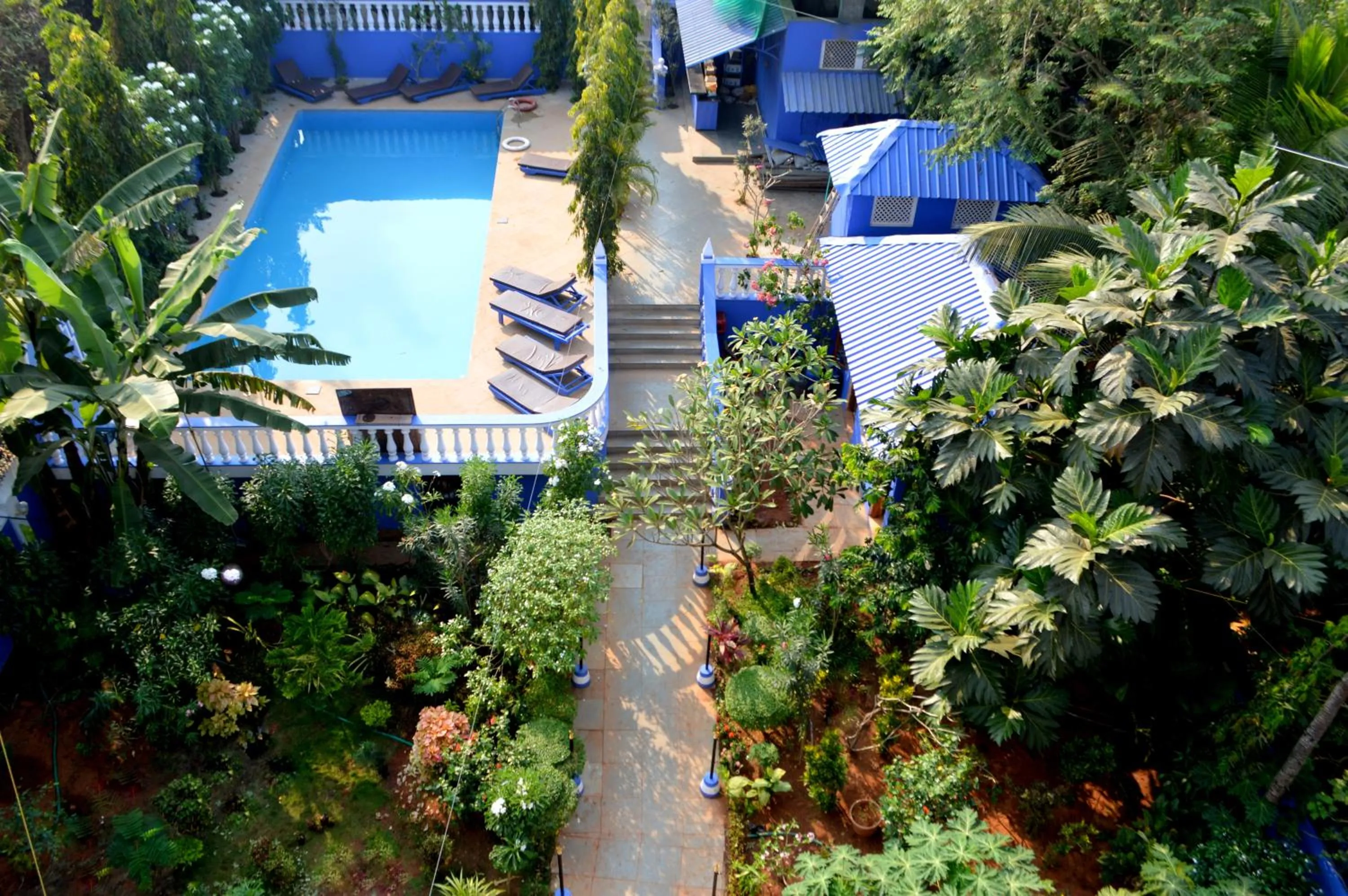 Garden in Mayflower Beach Resort