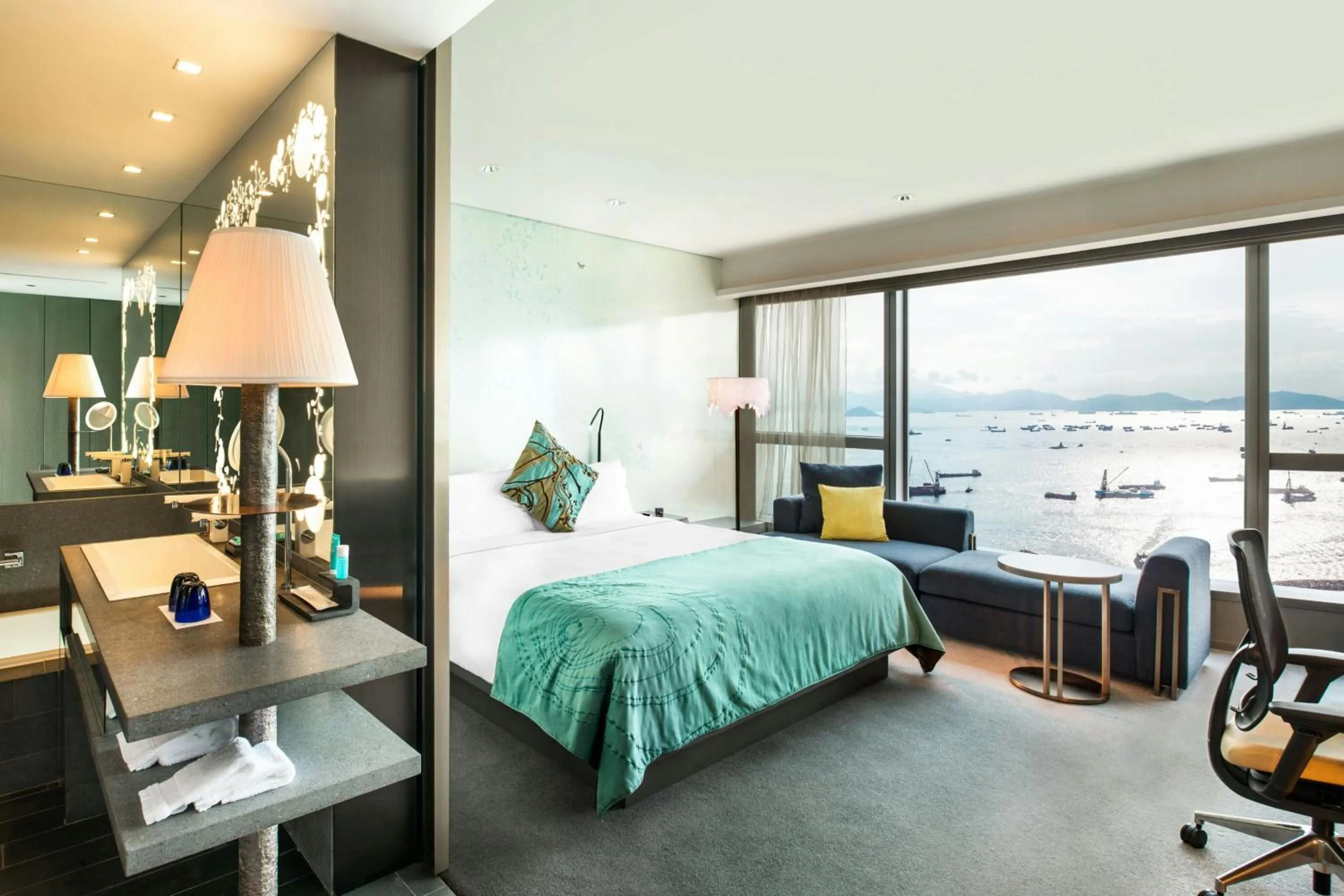 Photo of the whole room, Bed in W Hong Kong