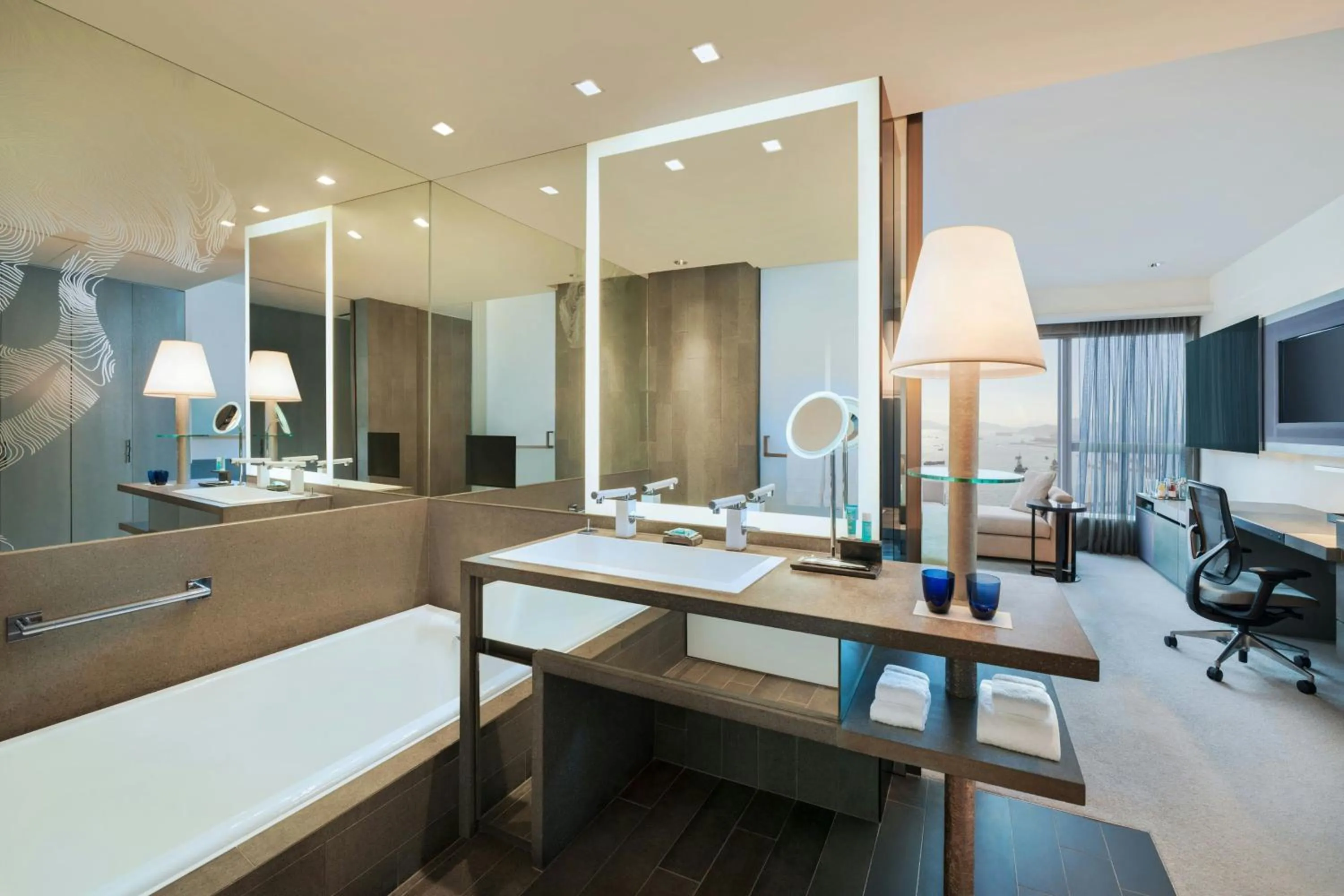 Bathroom in W Hong Kong