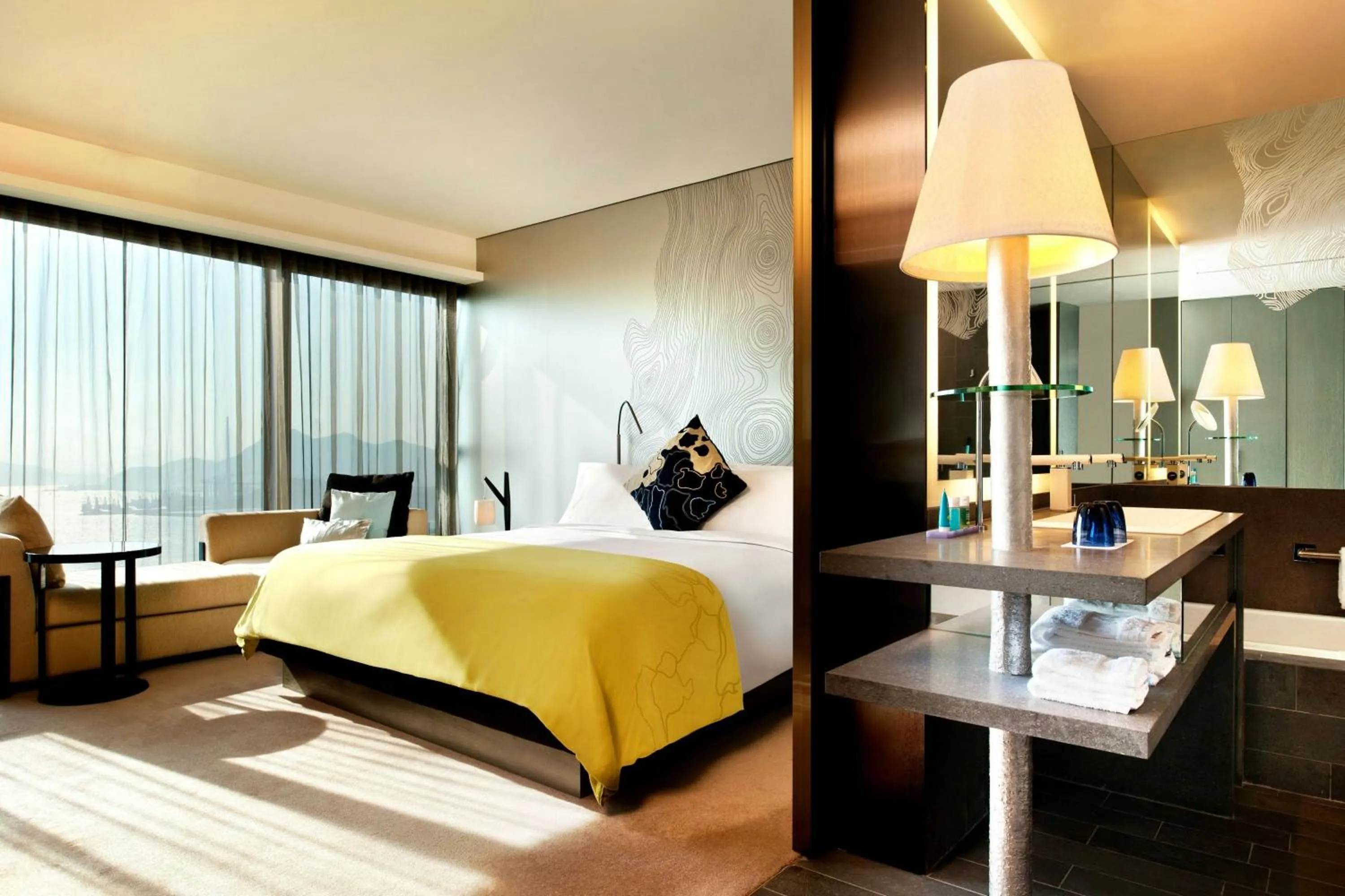 Photo of the whole room, Bed in W Hong Kong