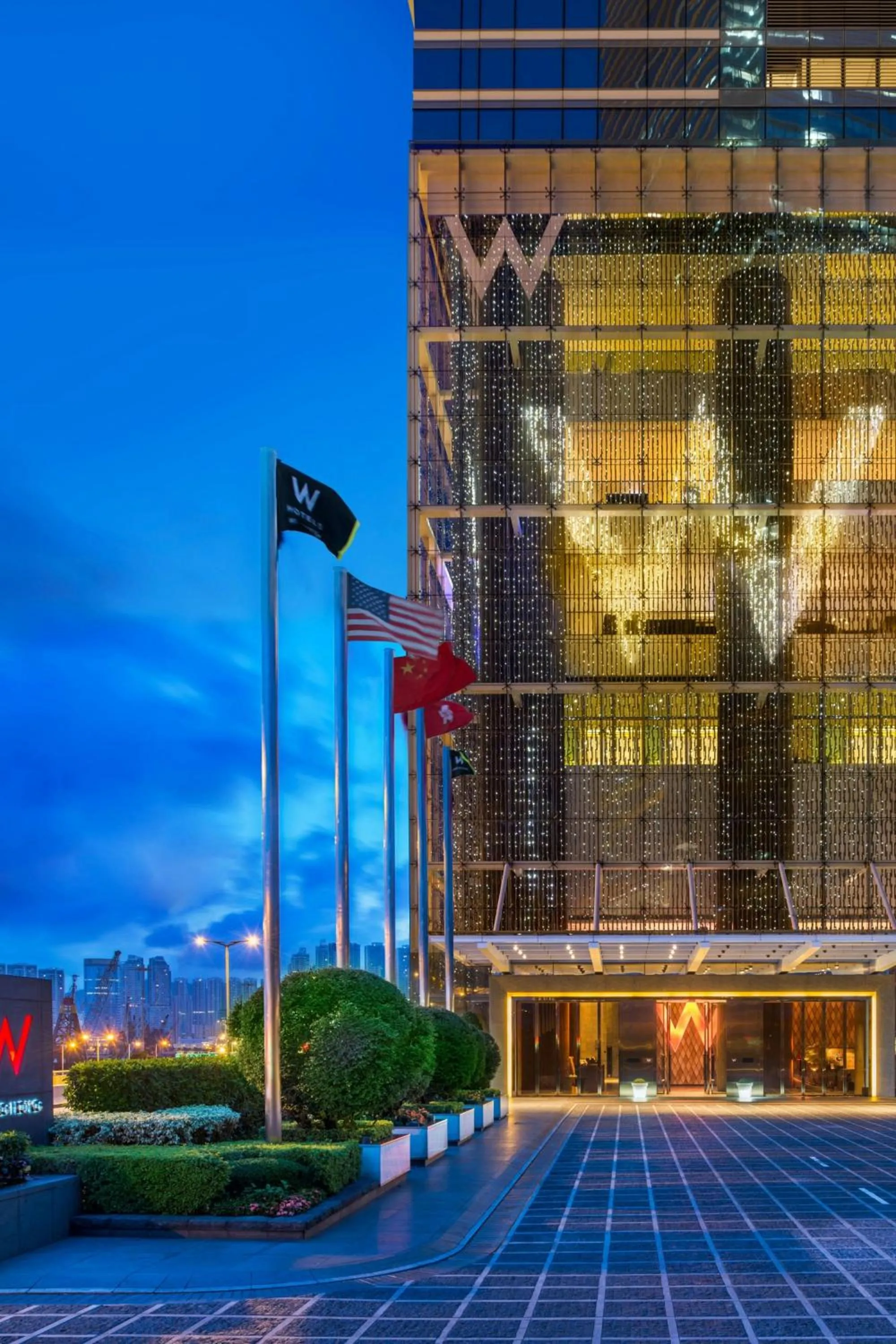 Property building in W Hong Kong