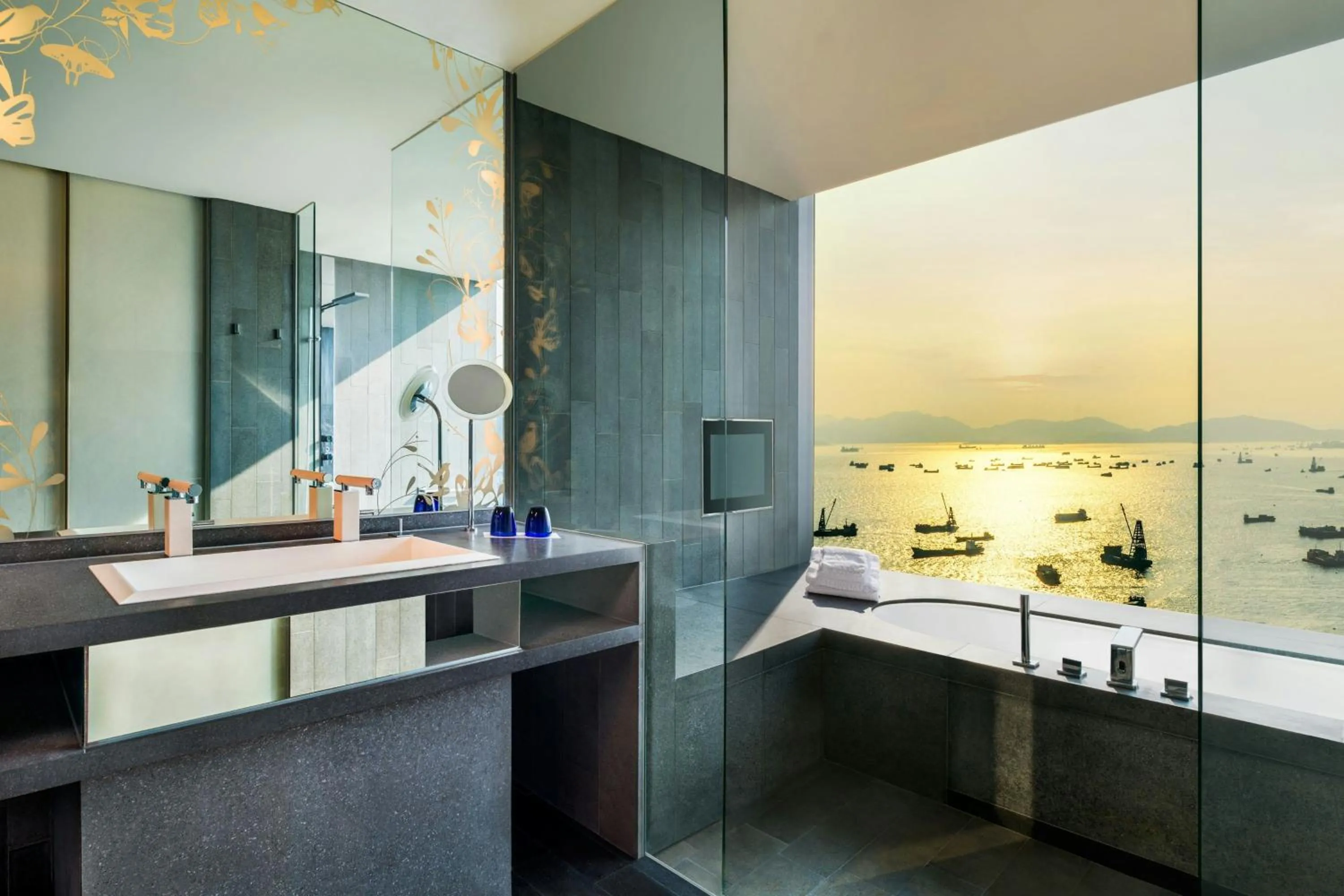 Bathroom in W Hong Kong