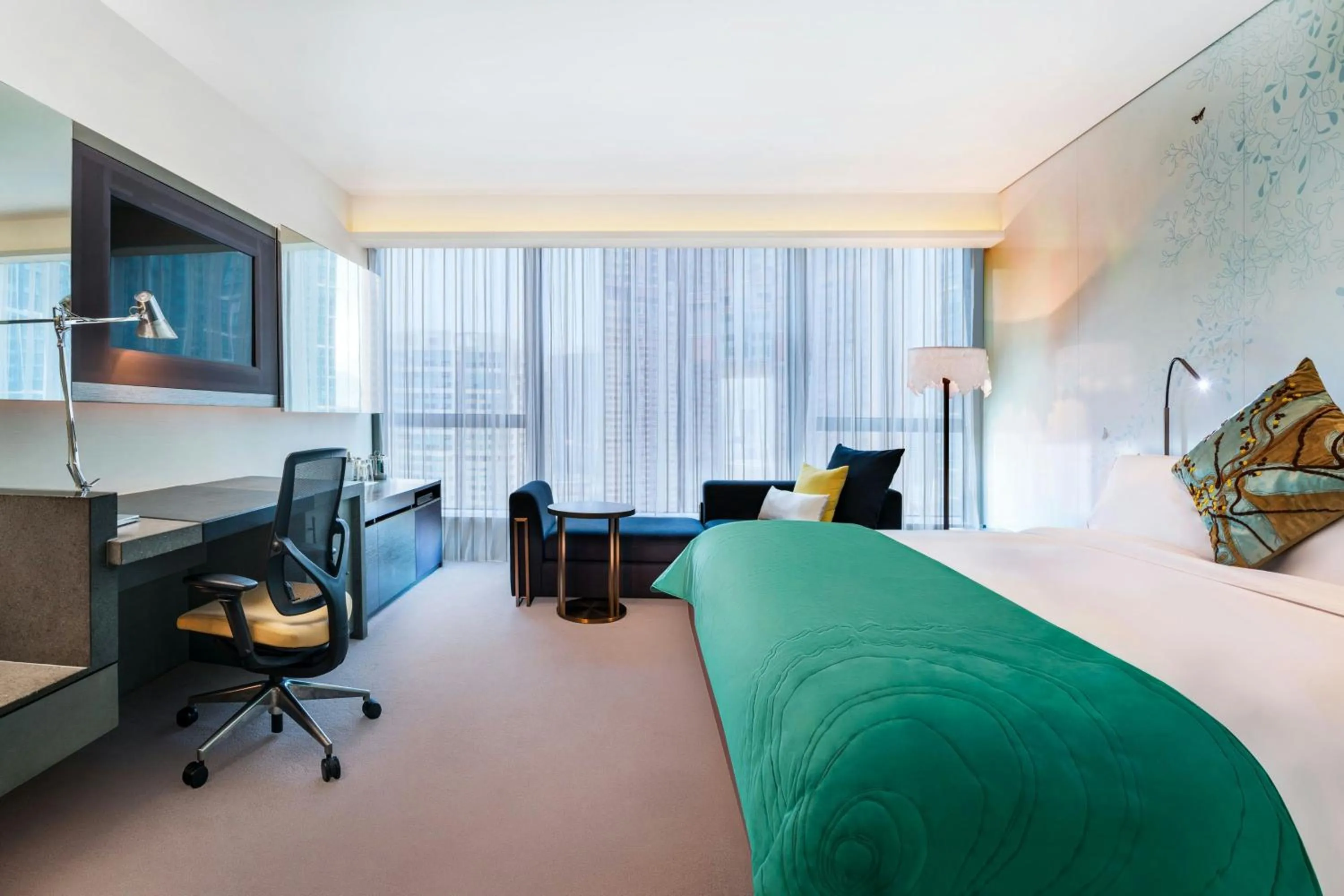 Photo of the whole room, Bed in W Hong Kong