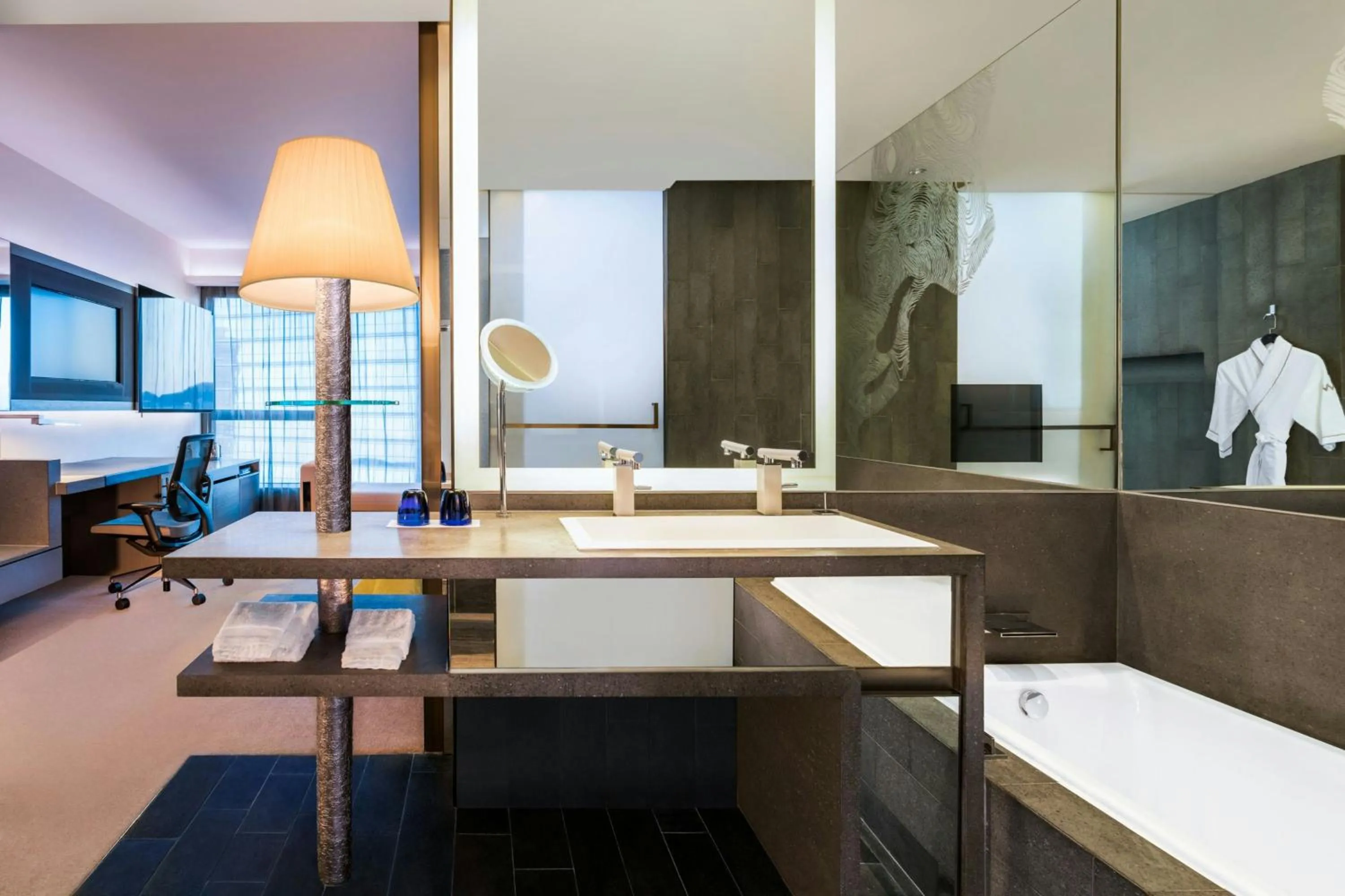 Bathroom in W Hong Kong