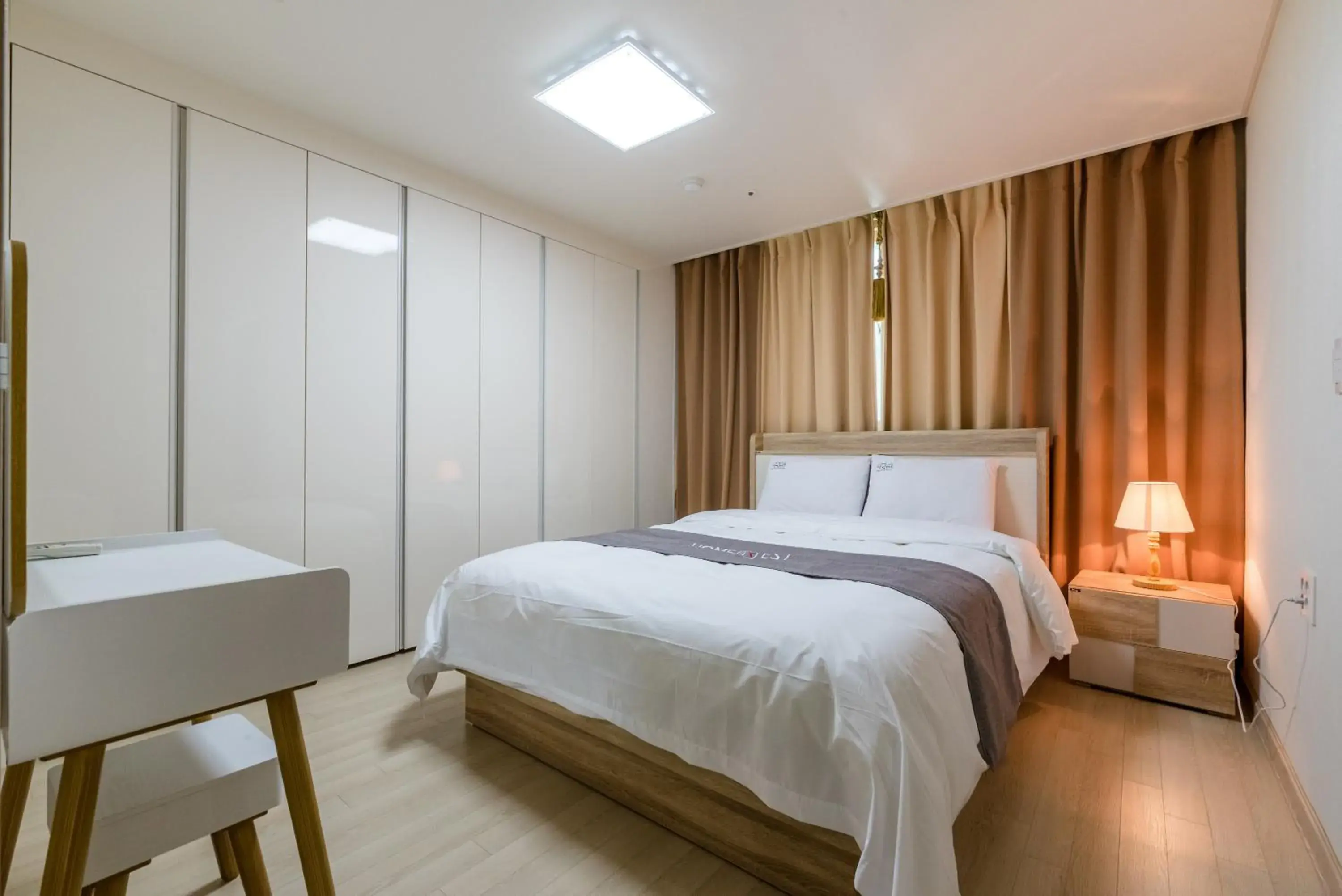 Bed in Home Fourest Residence Hotel Okpo Bed in Home Fourest Residence Hotel Okpo