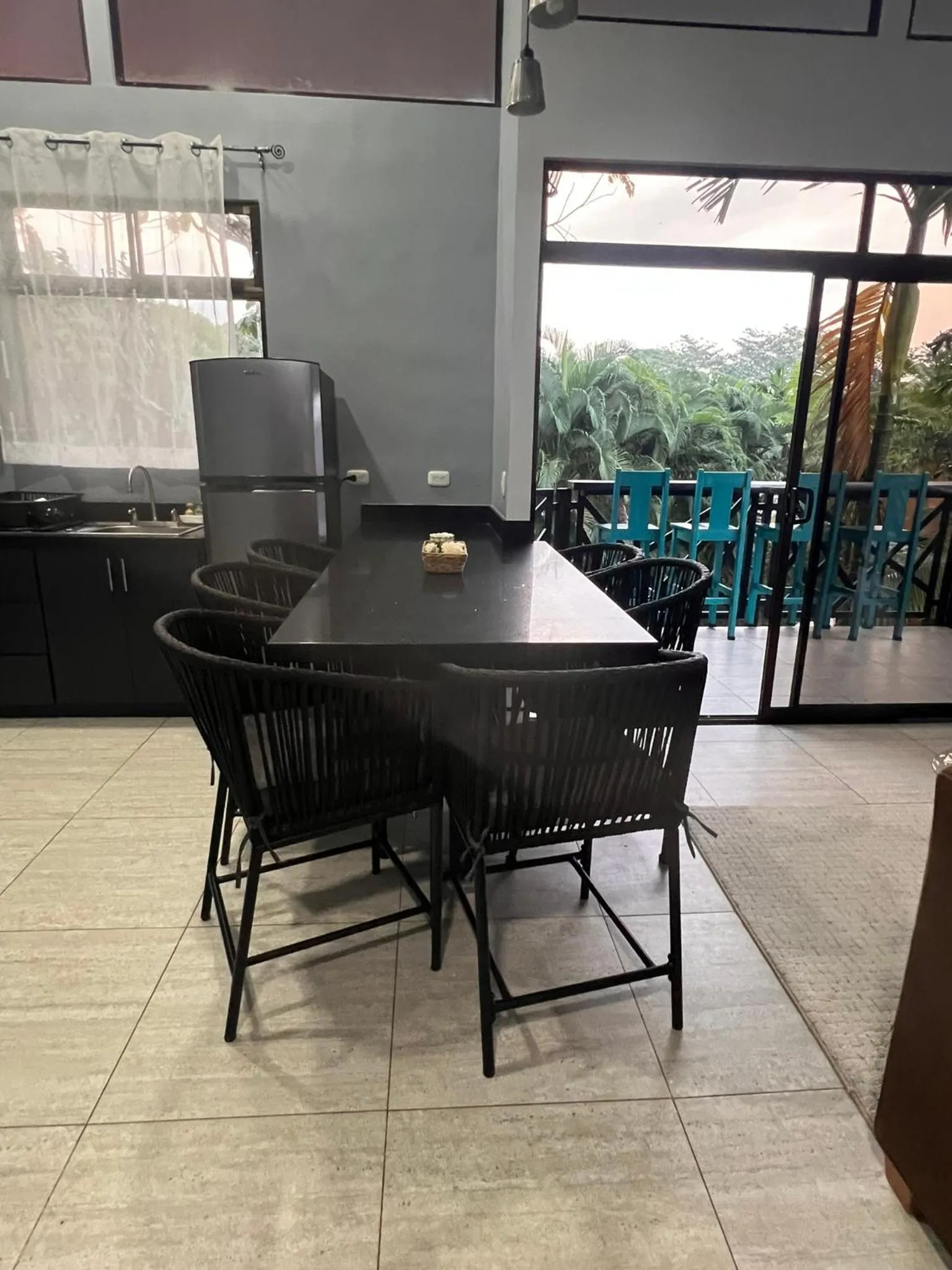 Dining area in Residencias Arenal