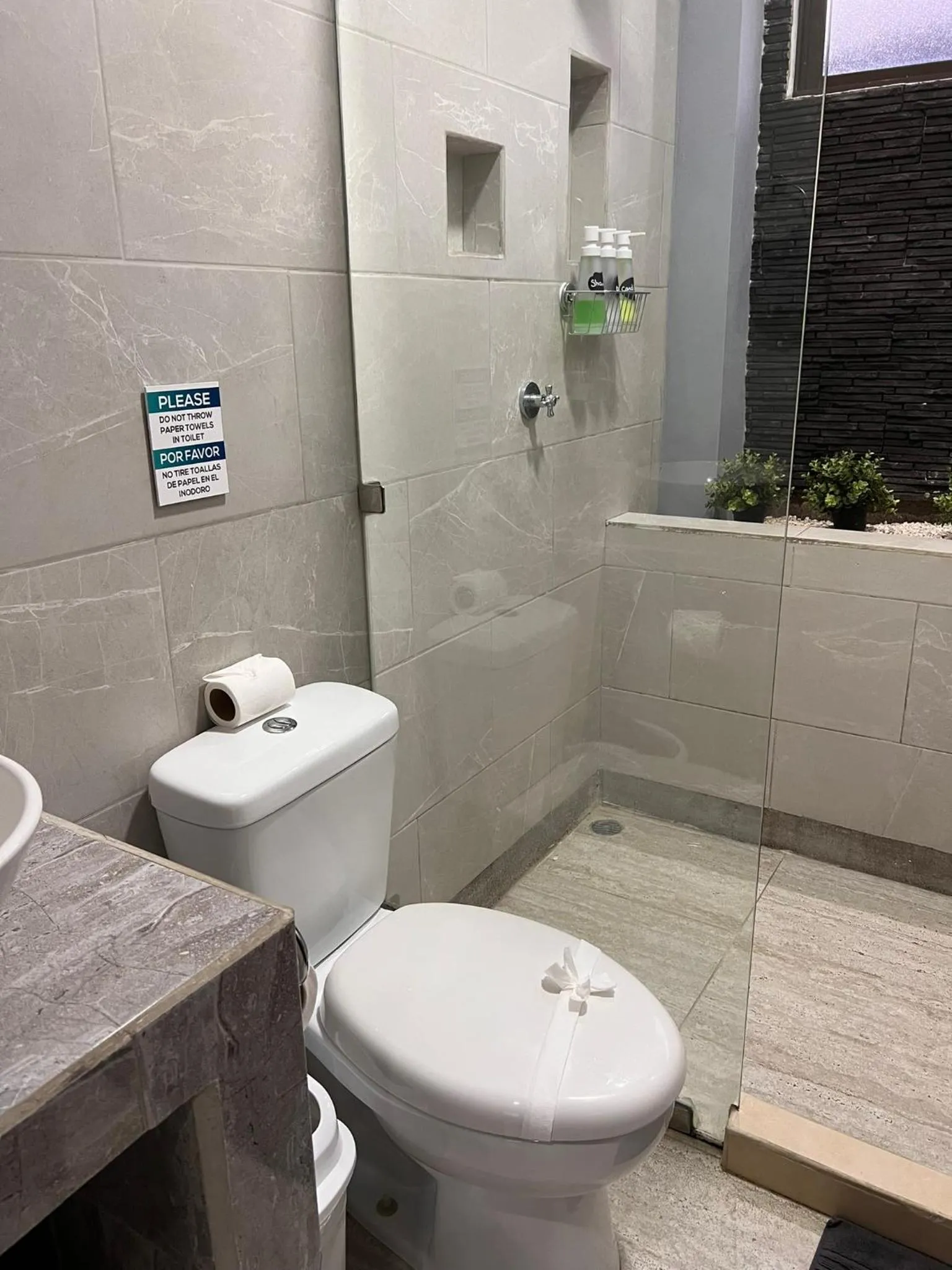 Bathroom in Residencias Arenal