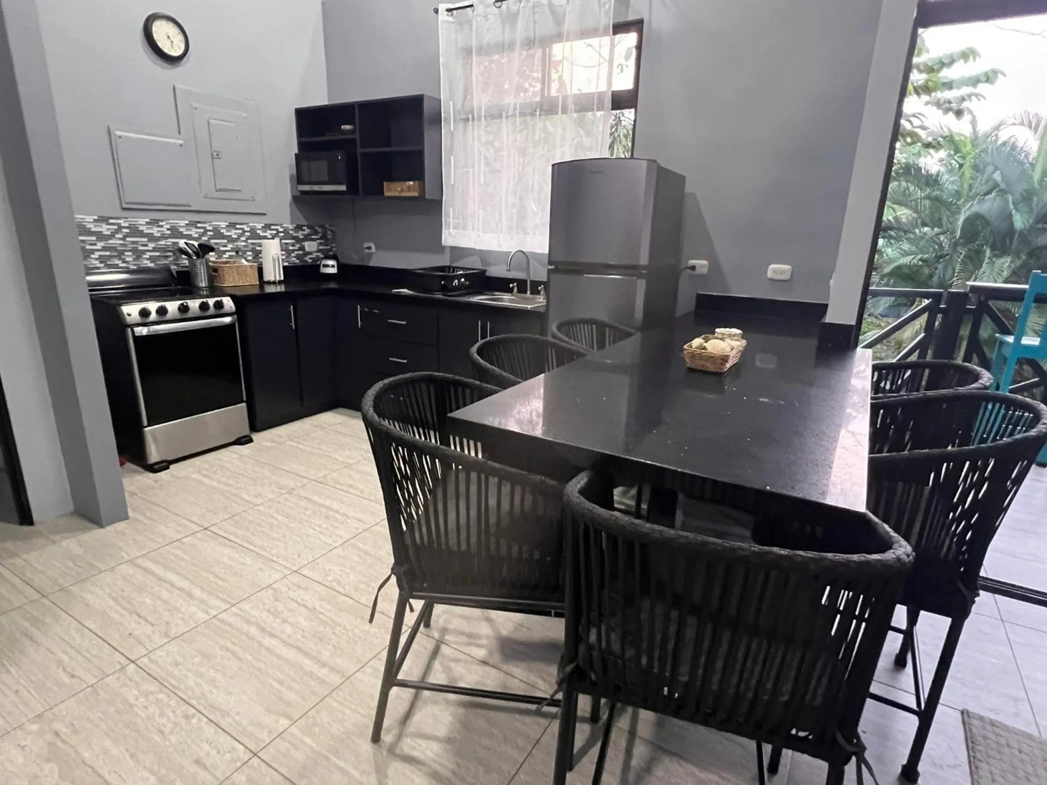 Dining area in Residencias Arenal