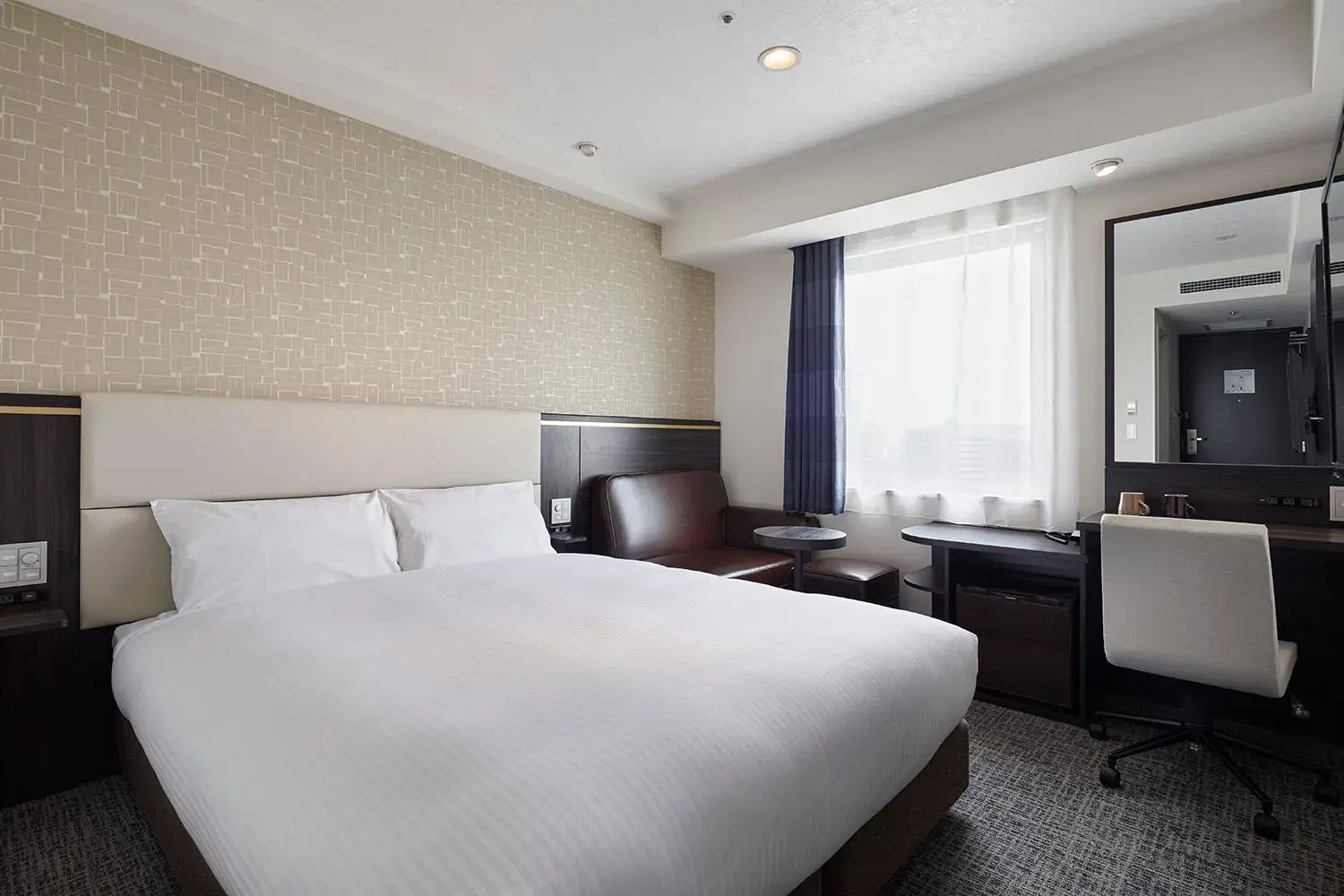 Photo of the whole room, Bed in Via Inn Nagoya Station Tsubaki-cho Photo of the whole room, Bed in Via Inn Nagoya Station Tsubaki-cho