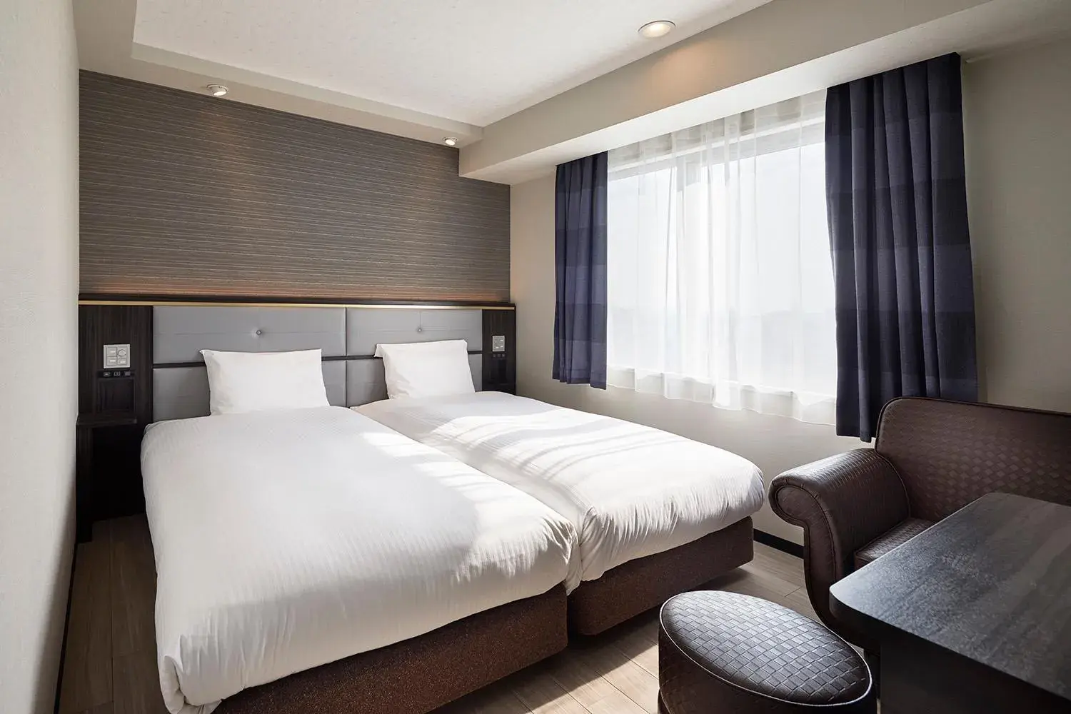 Photo of the whole room, Bed in Via Inn Nagoya Station Tsubaki-cho Photo of the whole room, Bed in Via Inn Nagoya Station Tsubaki-cho