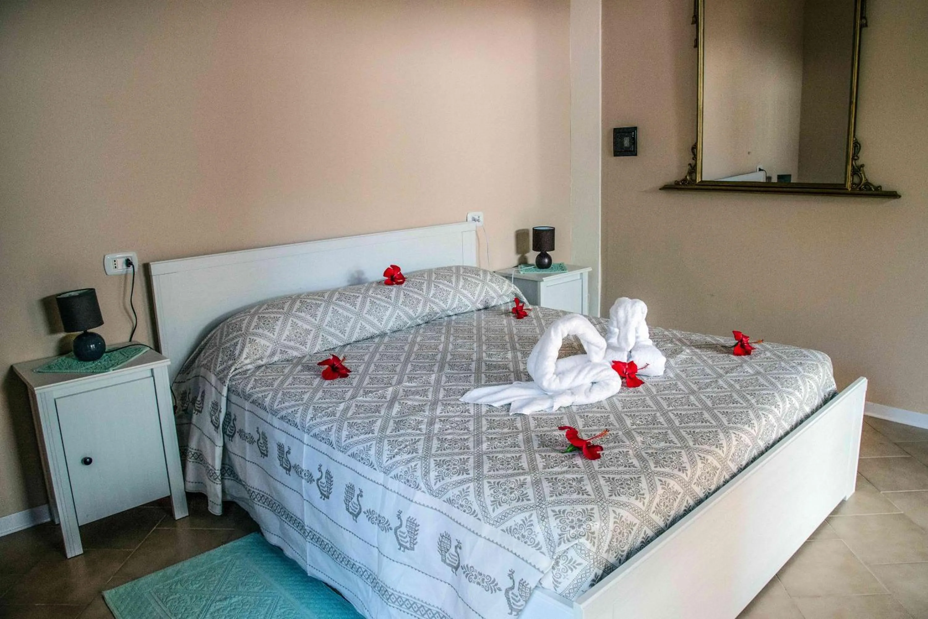 Photo of the whole room, Bed in Hotel L'Oleandro