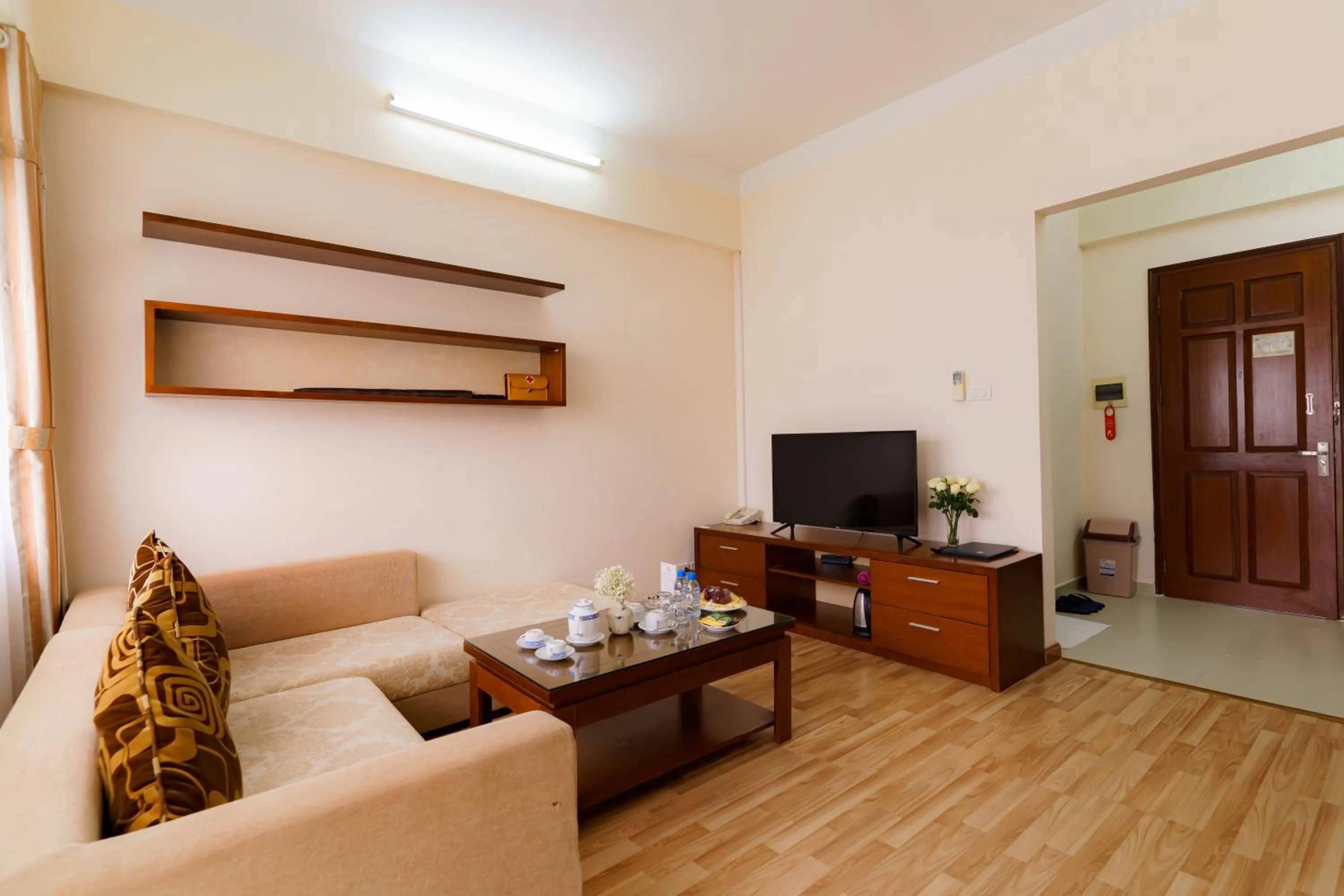 Living room in PSA Nghi Sơn Condotel