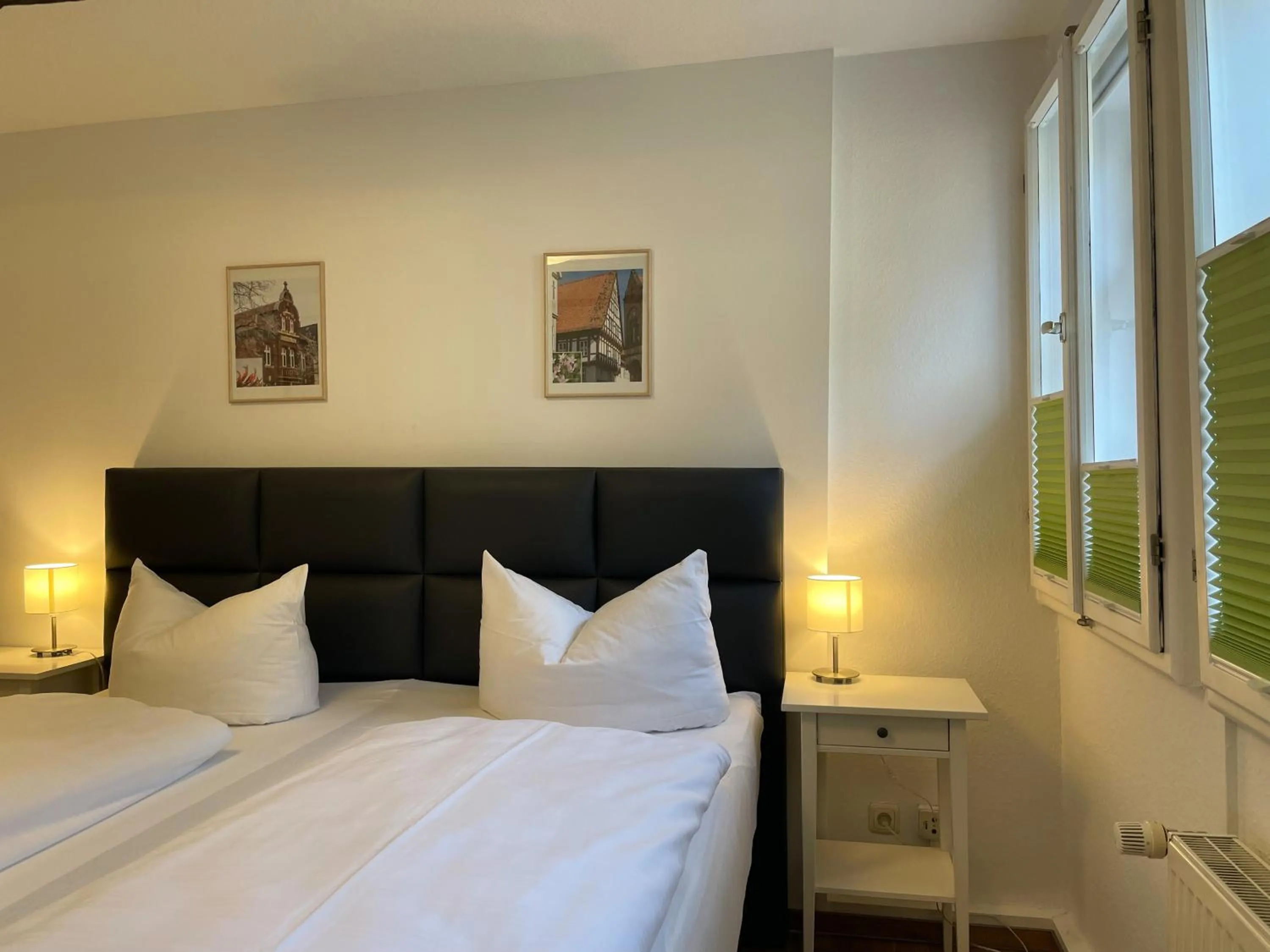 Bed in Urlaub im Fachwerk - Klink