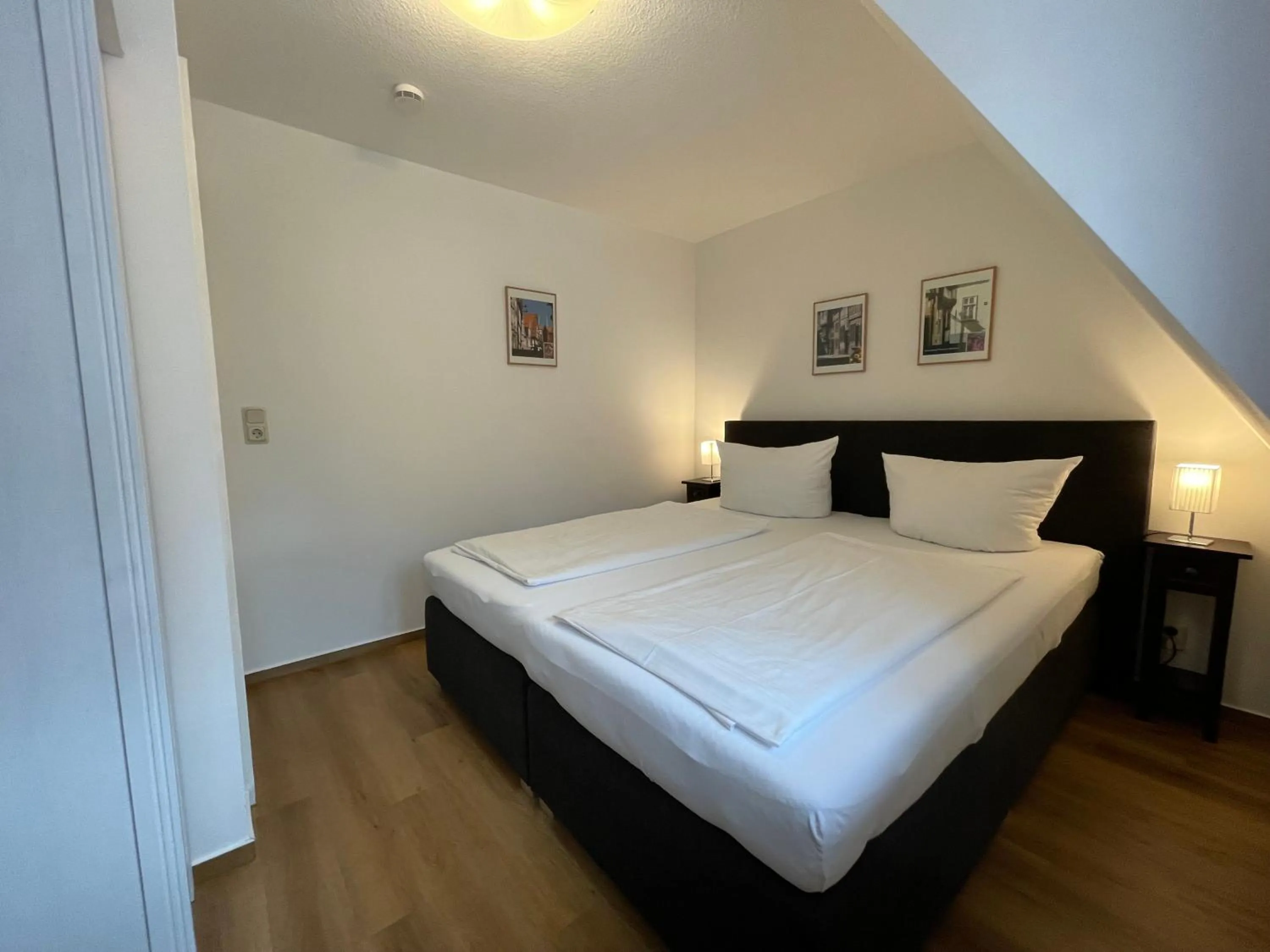 Bedroom, Bed in Urlaub im Fachwerk - Klink