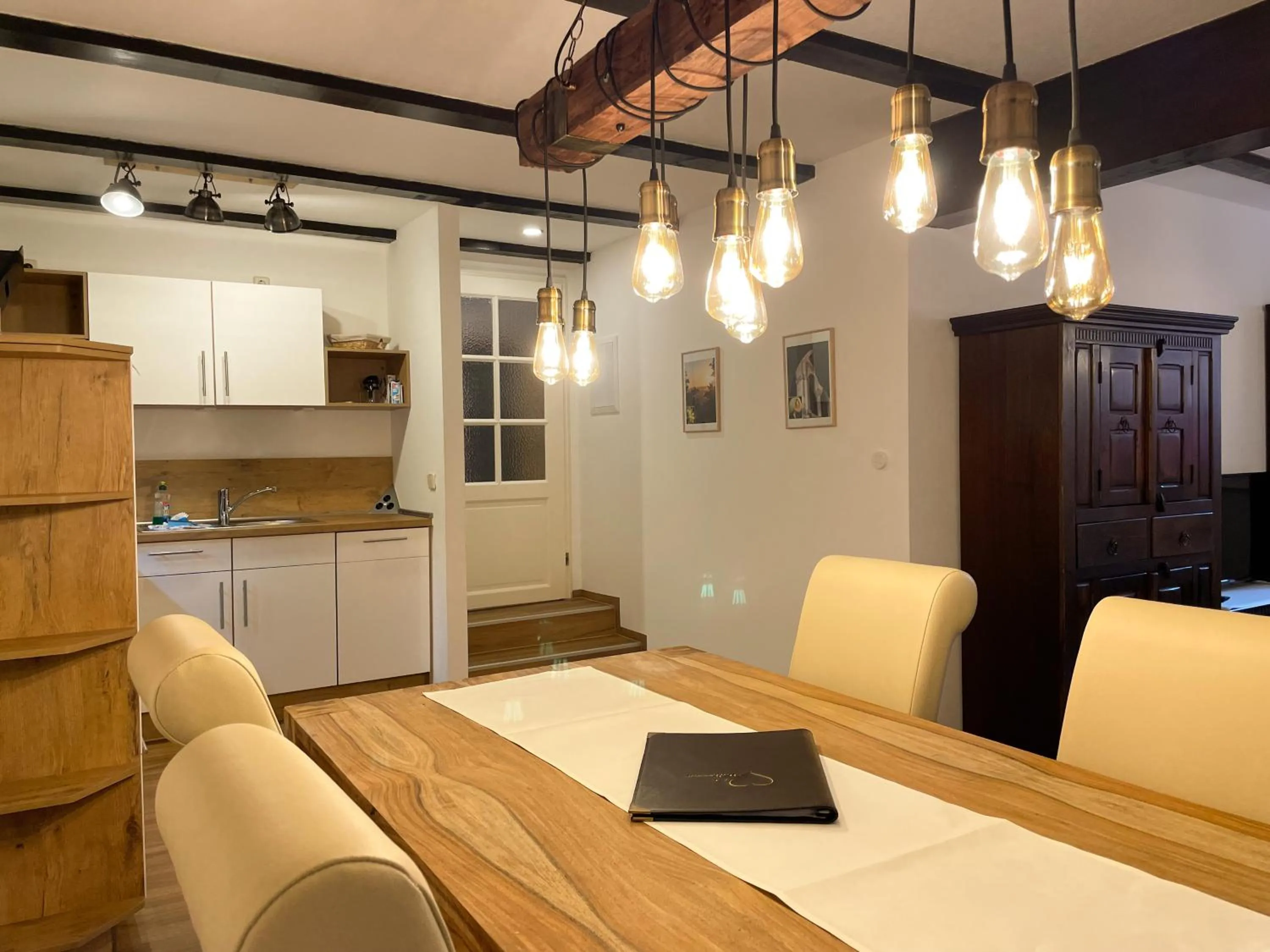 Living room in Urlaub im Fachwerk - Klink