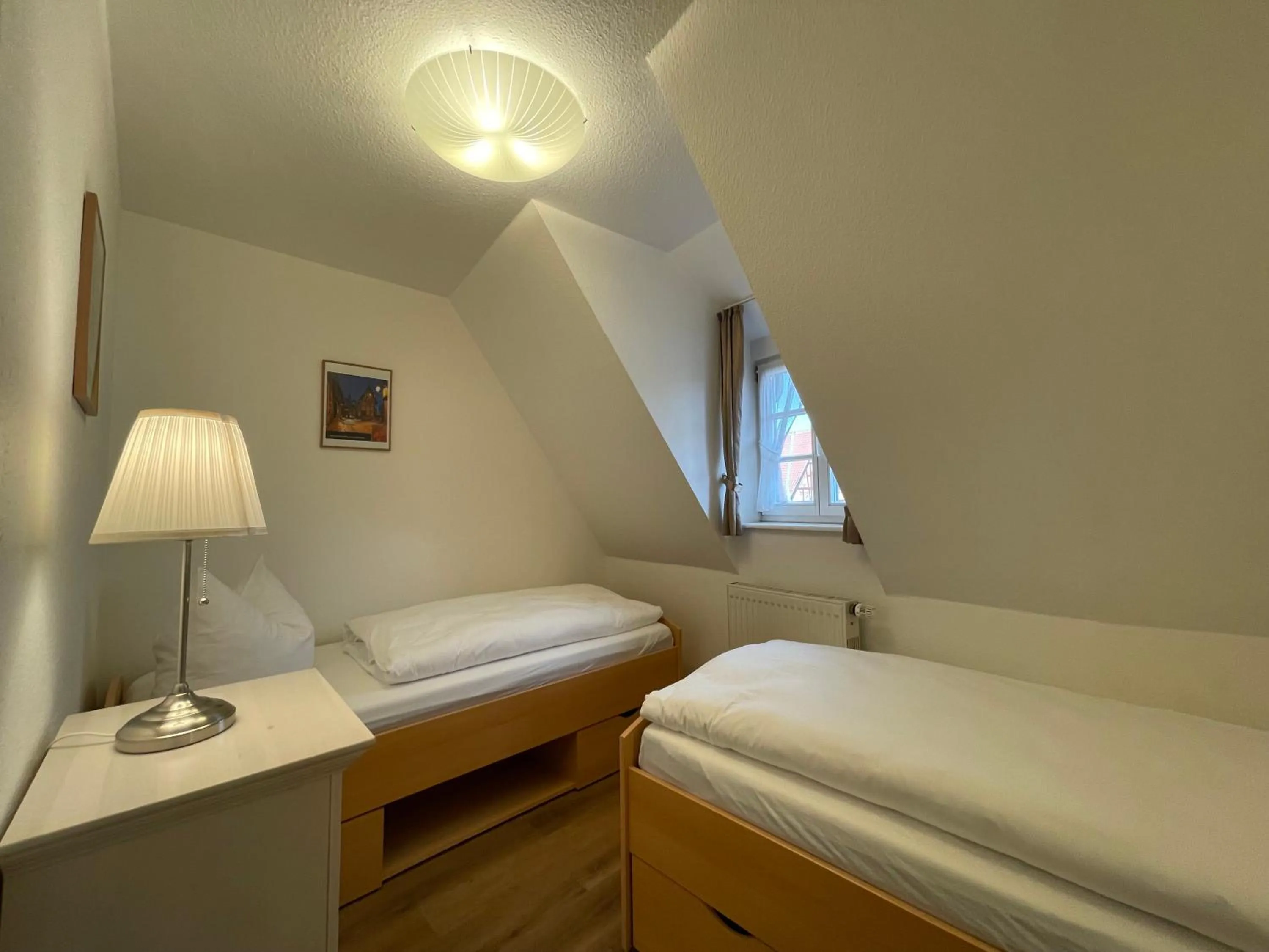 Bedroom, Bed in Urlaub im Fachwerk - Klink