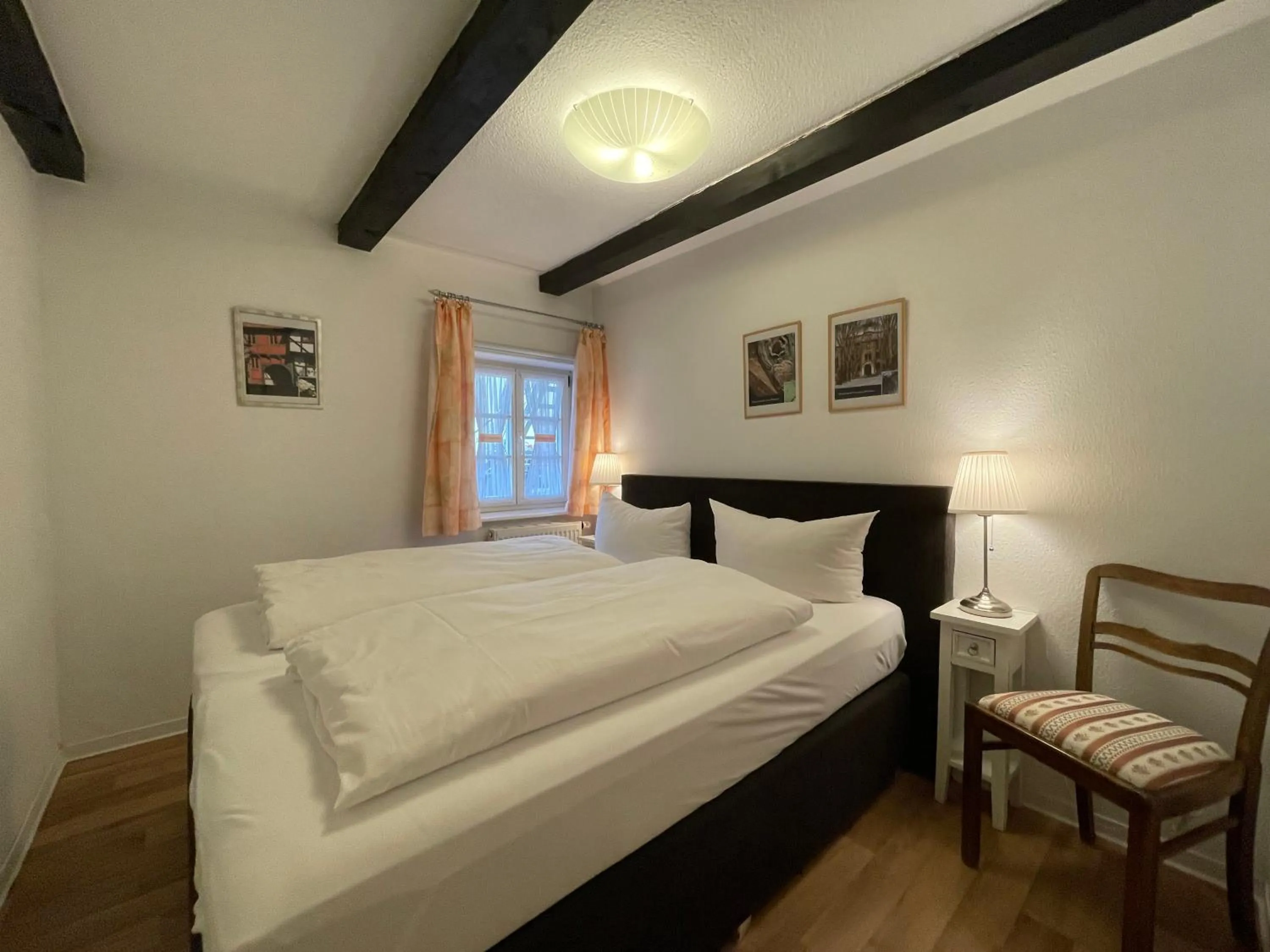 Bed in Urlaub im Fachwerk - Klink