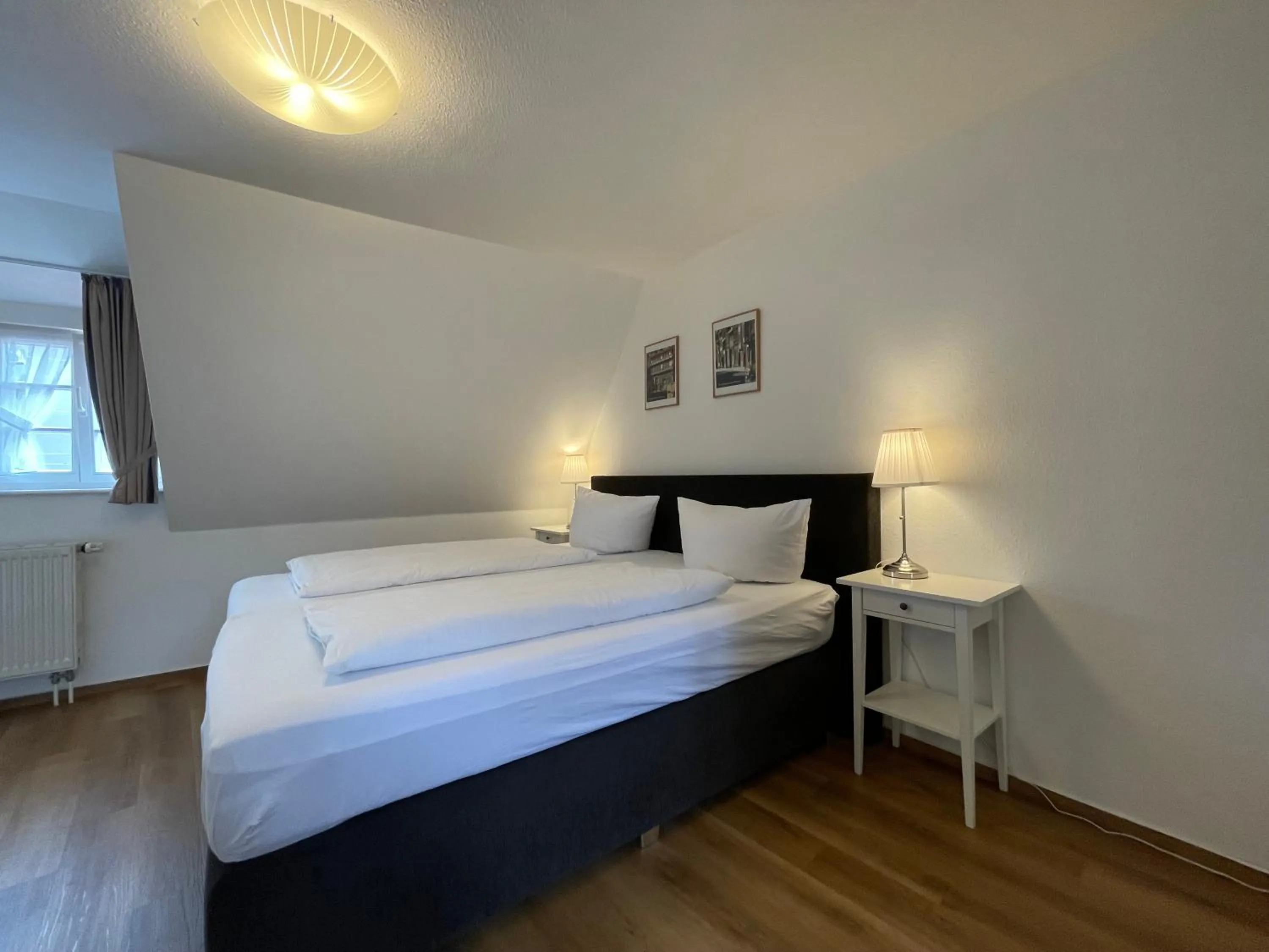 Bedroom, Bed in Urlaub im Fachwerk - Klink