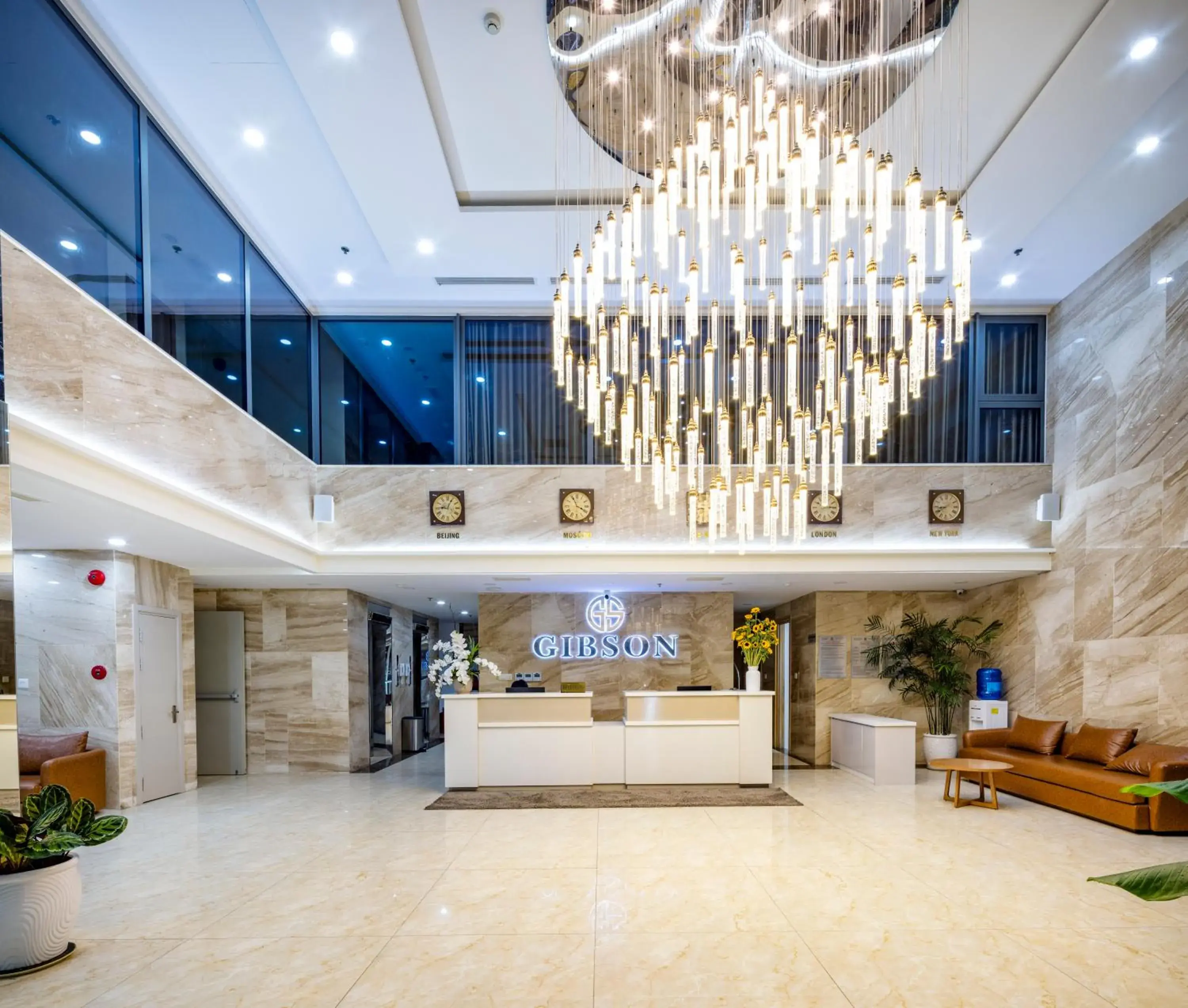 Lobby or reception in Gibson Hotel Nha Trang Lobby or reception in Gibson Hotel Nha Trang