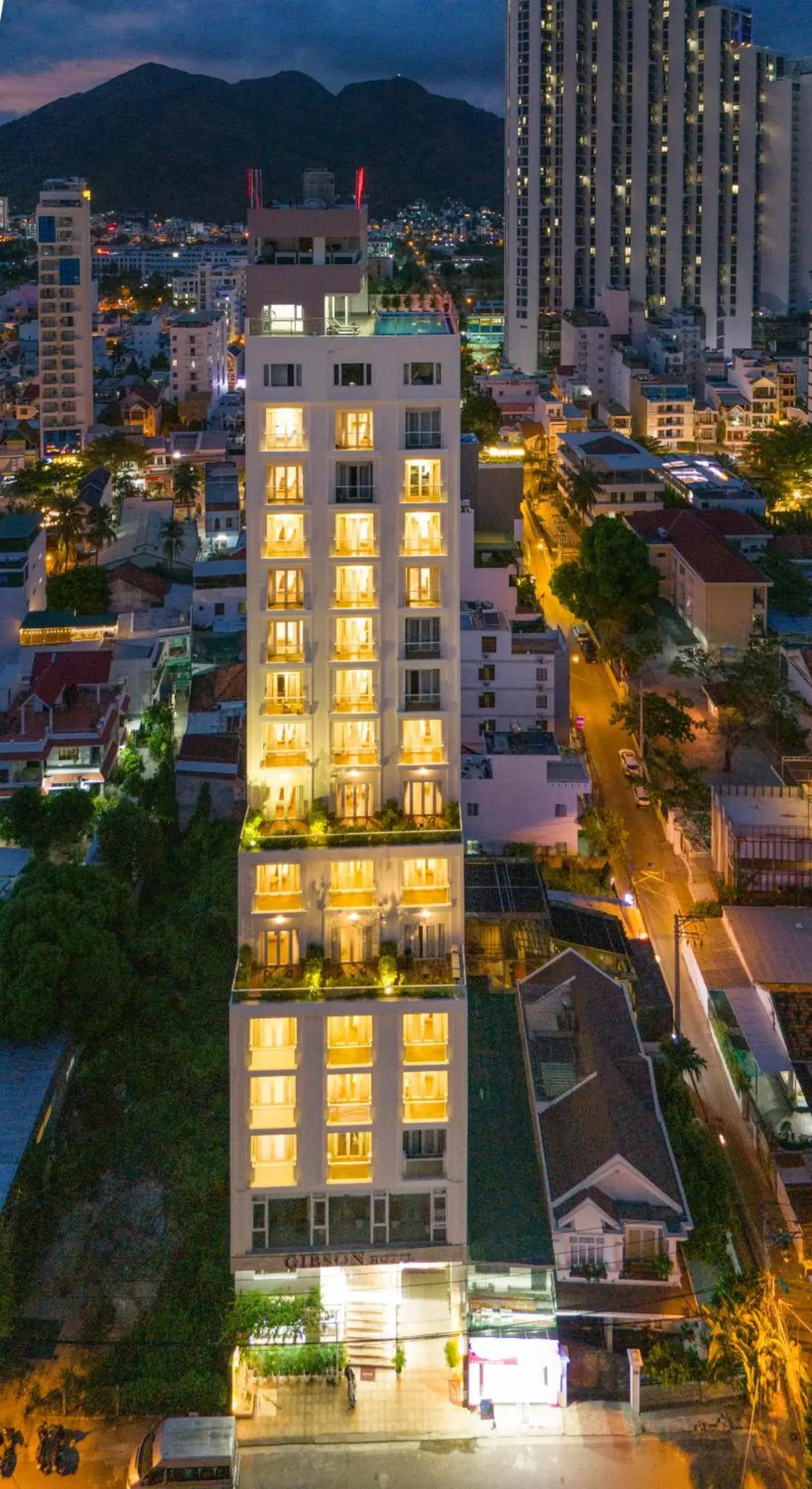Property building in Gibson Hotel Nha Trang Property building in Gibson Hotel Nha Trang