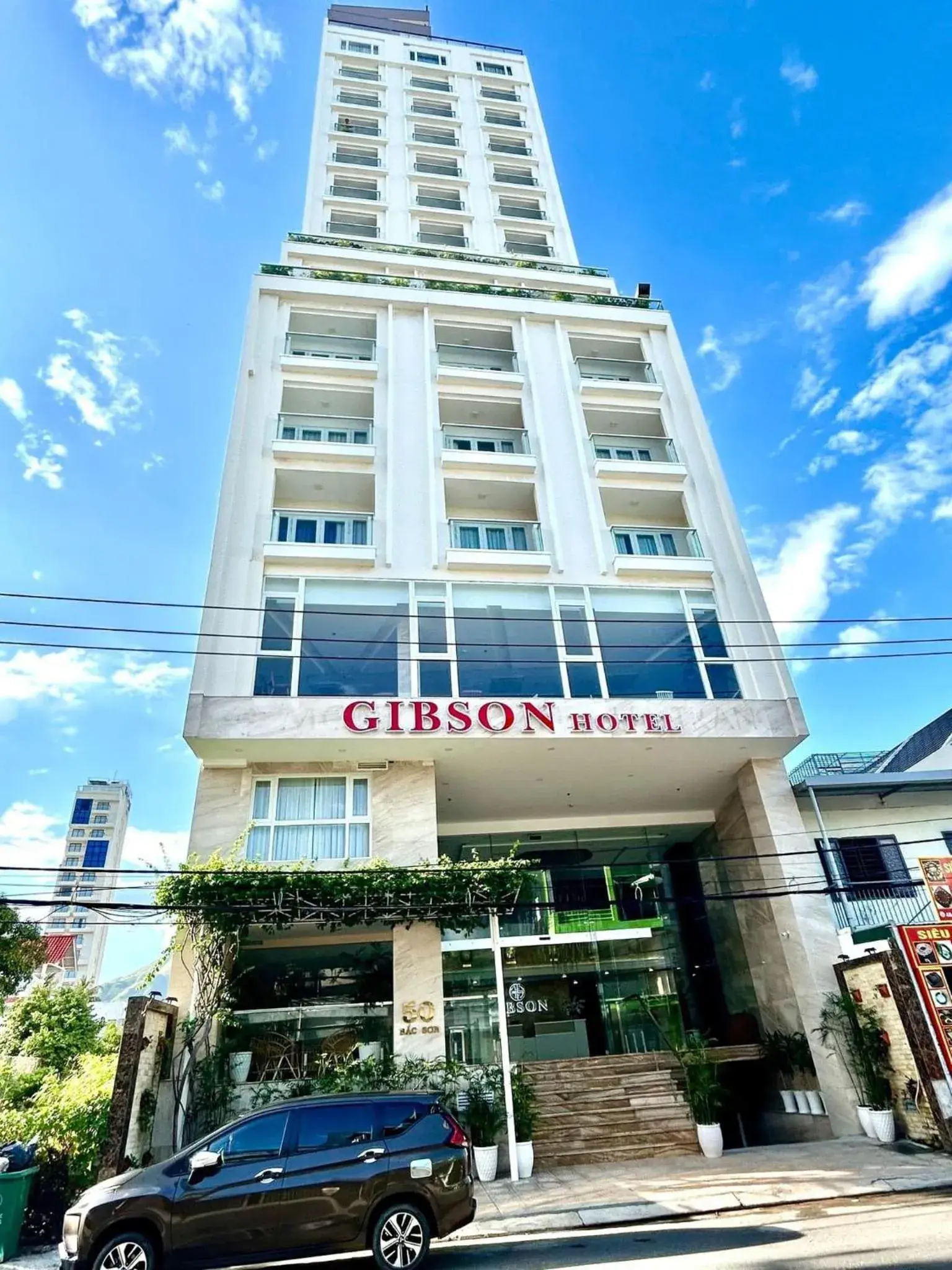 Property building in Gibson Hotel Nha Trang Property building in Gibson Hotel Nha Trang