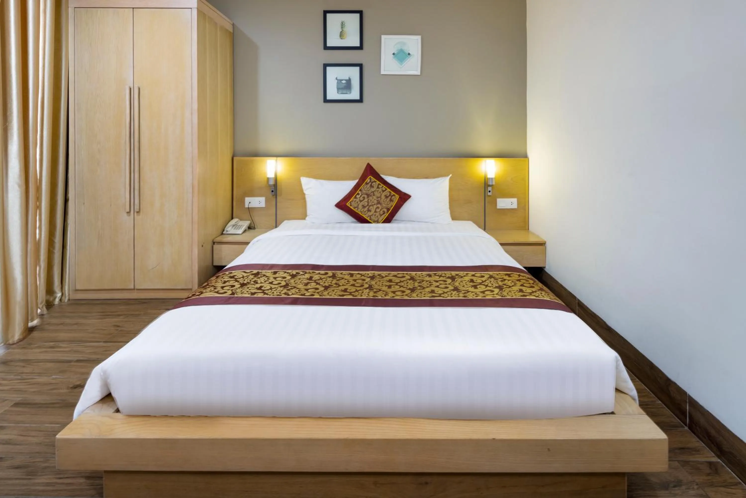 Bed in Gibson Hotel Nha Trang