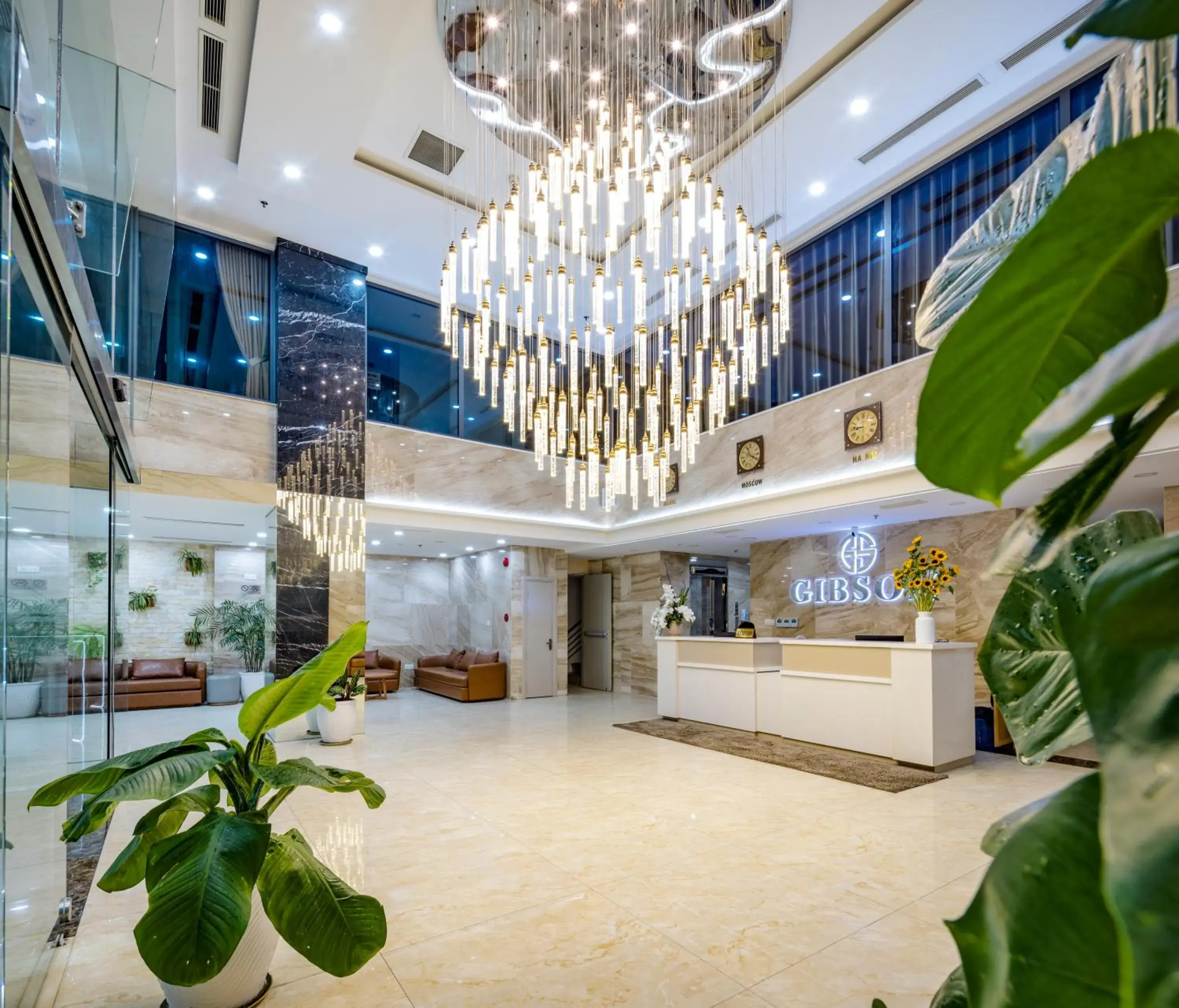 Lobby or reception in Gibson Hotel Nha Trang Lobby or reception in Gibson Hotel Nha Trang