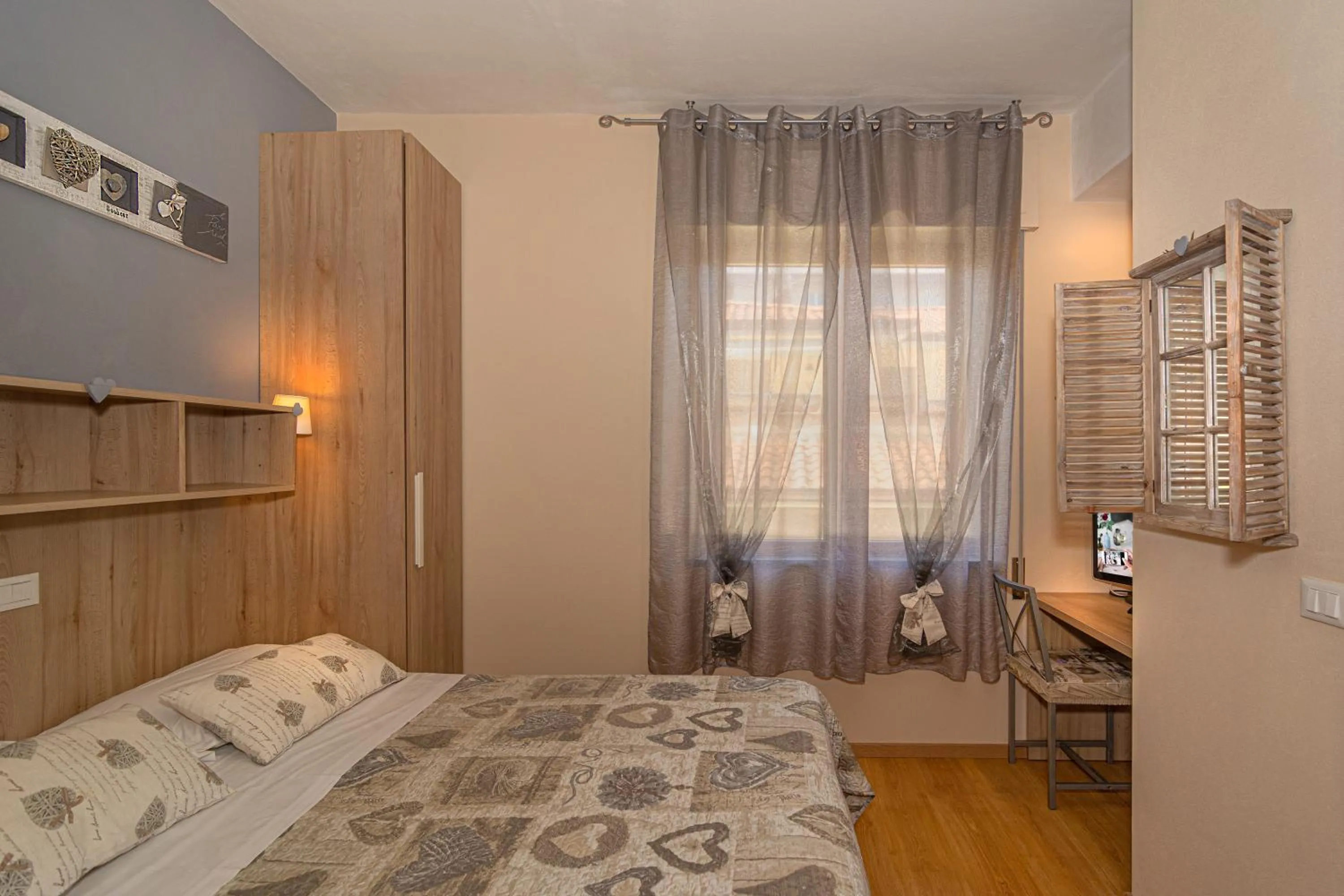 Bed in Hotel Mariani